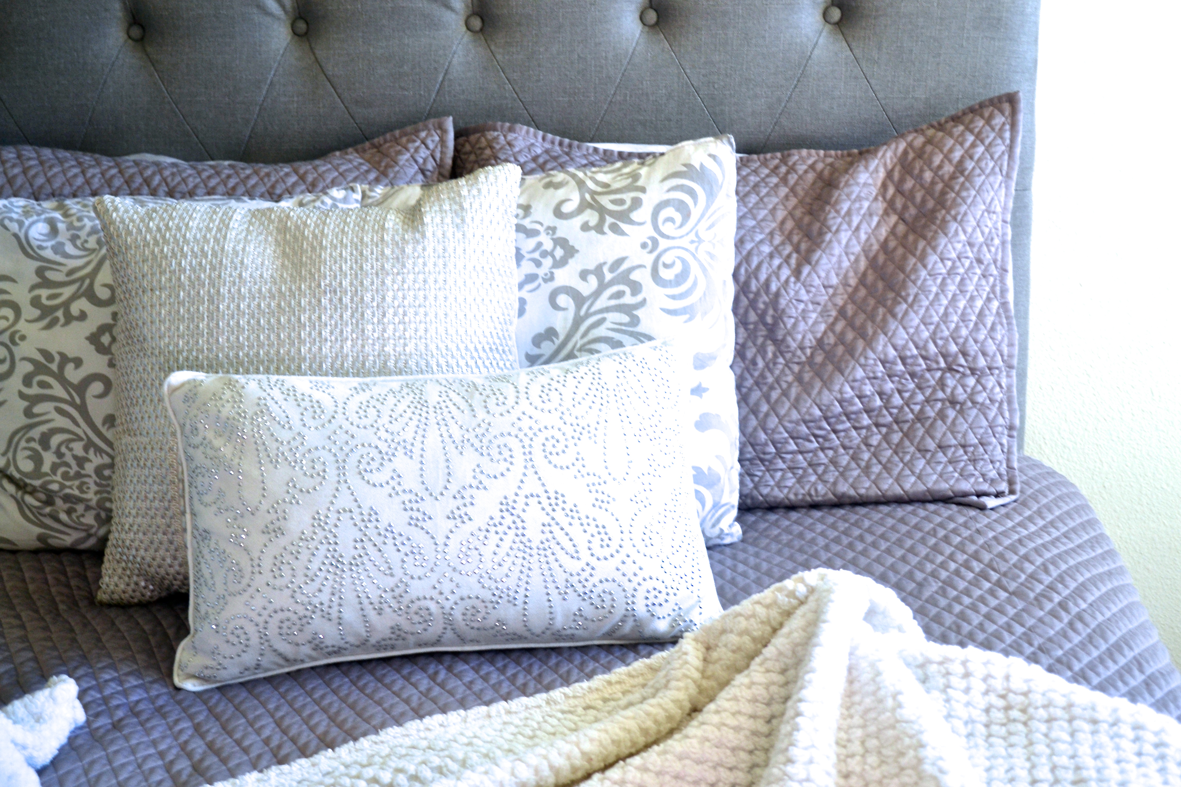 Bedroom |Glam Pillows|