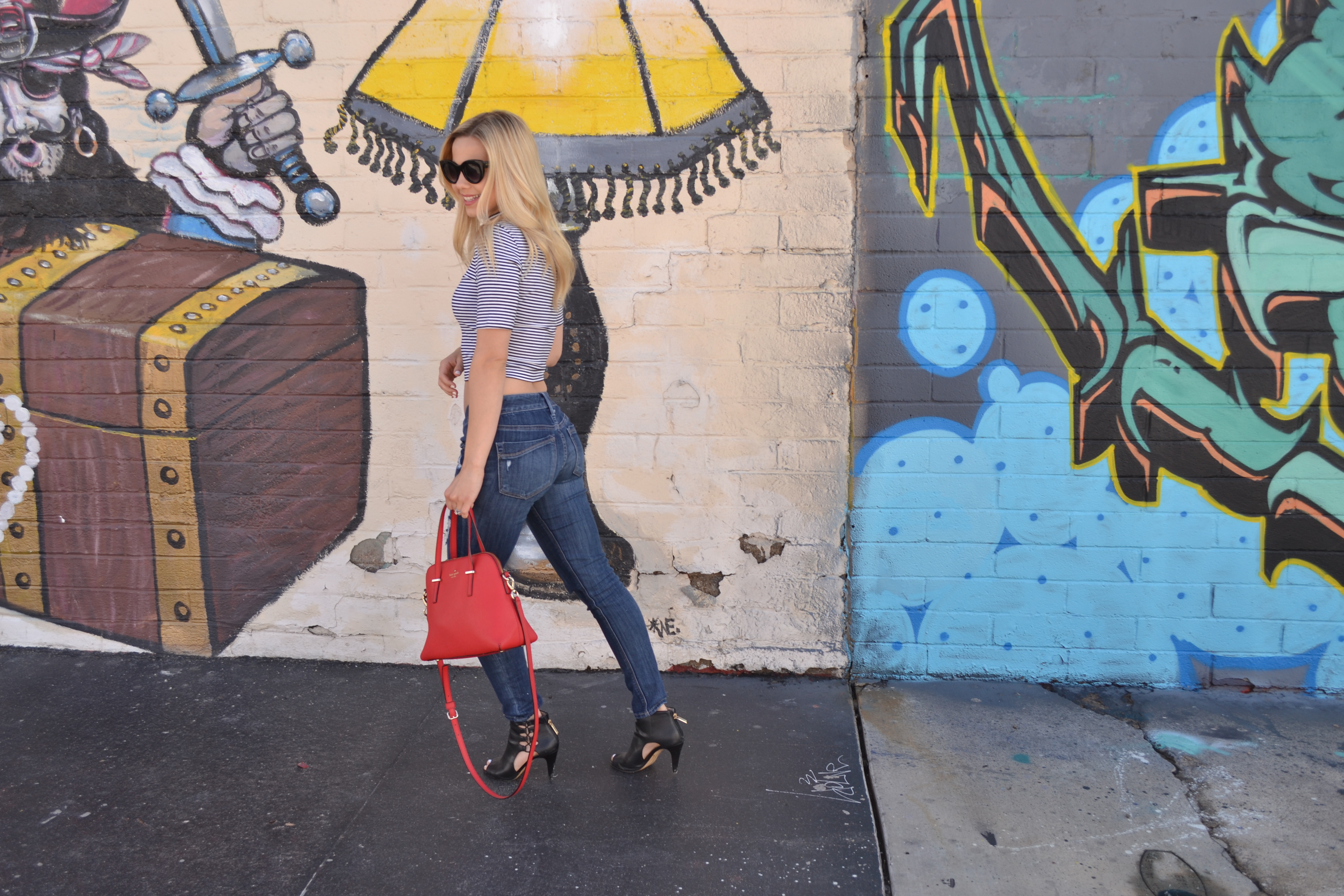 Las Vegas Style Blogger |Glam Life Living| Crop Top and Jeans