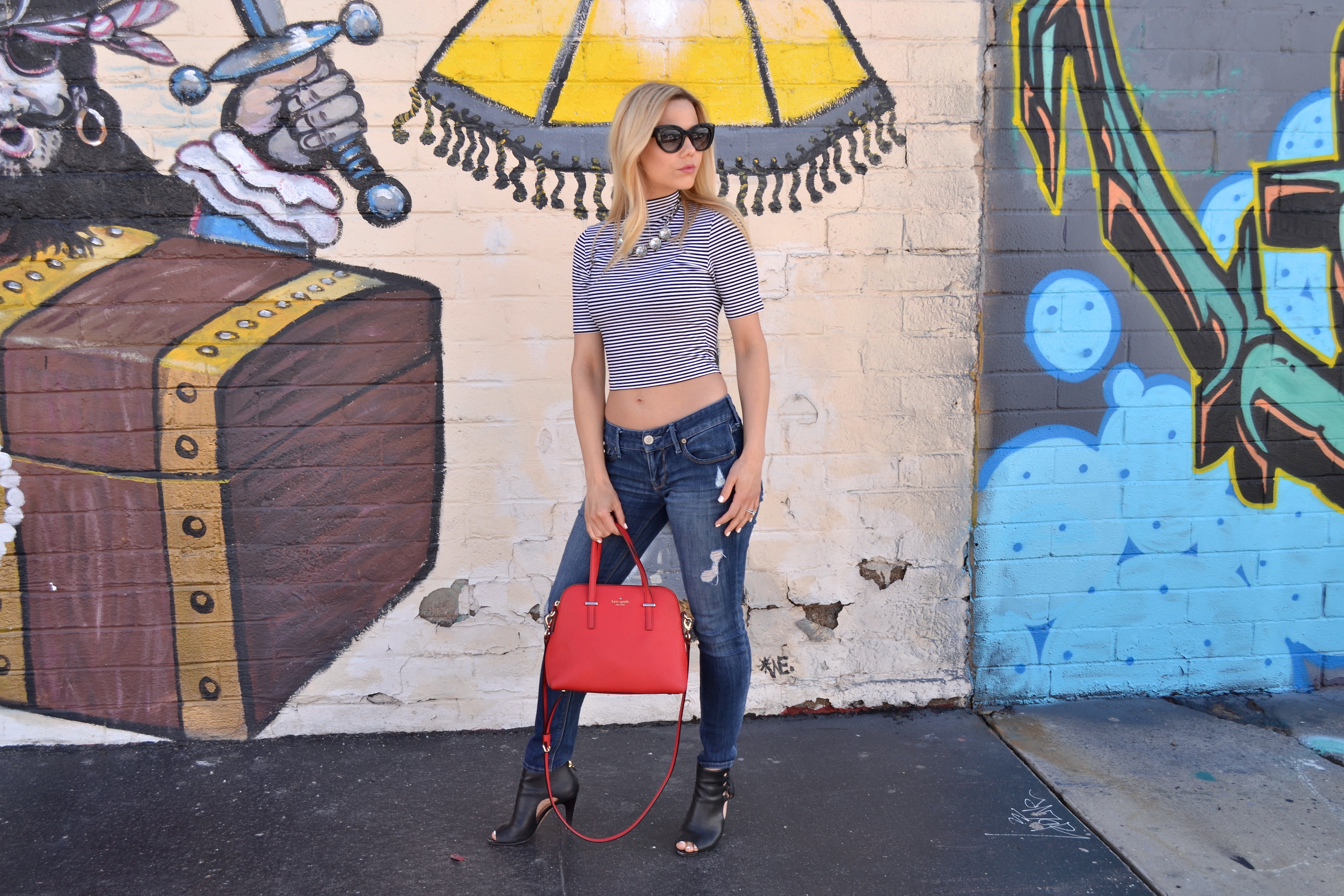 Everyday Chic |Crop Top and Jeans|