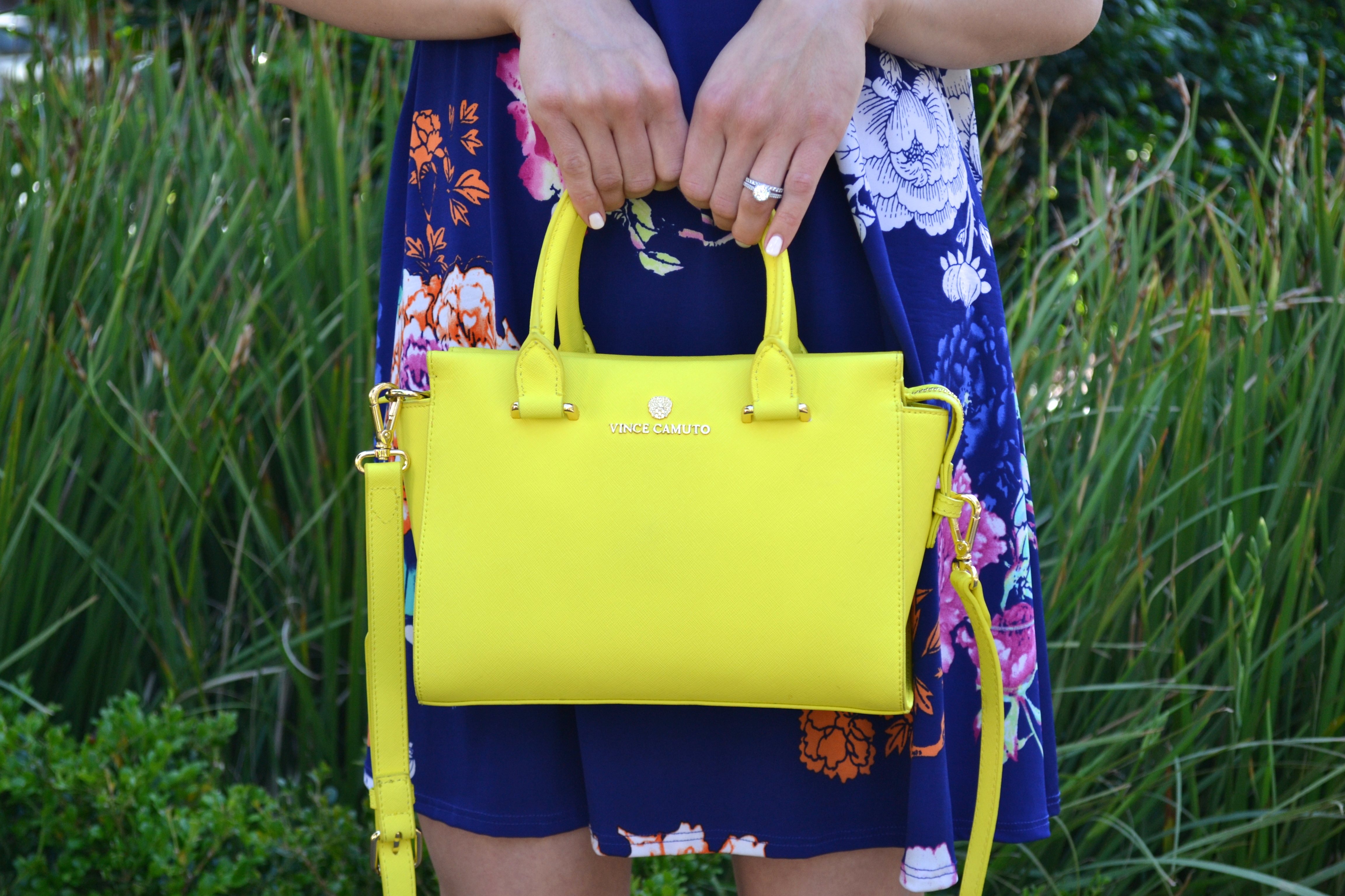 Vince Camuto Bag |What to Wear to a Shower|