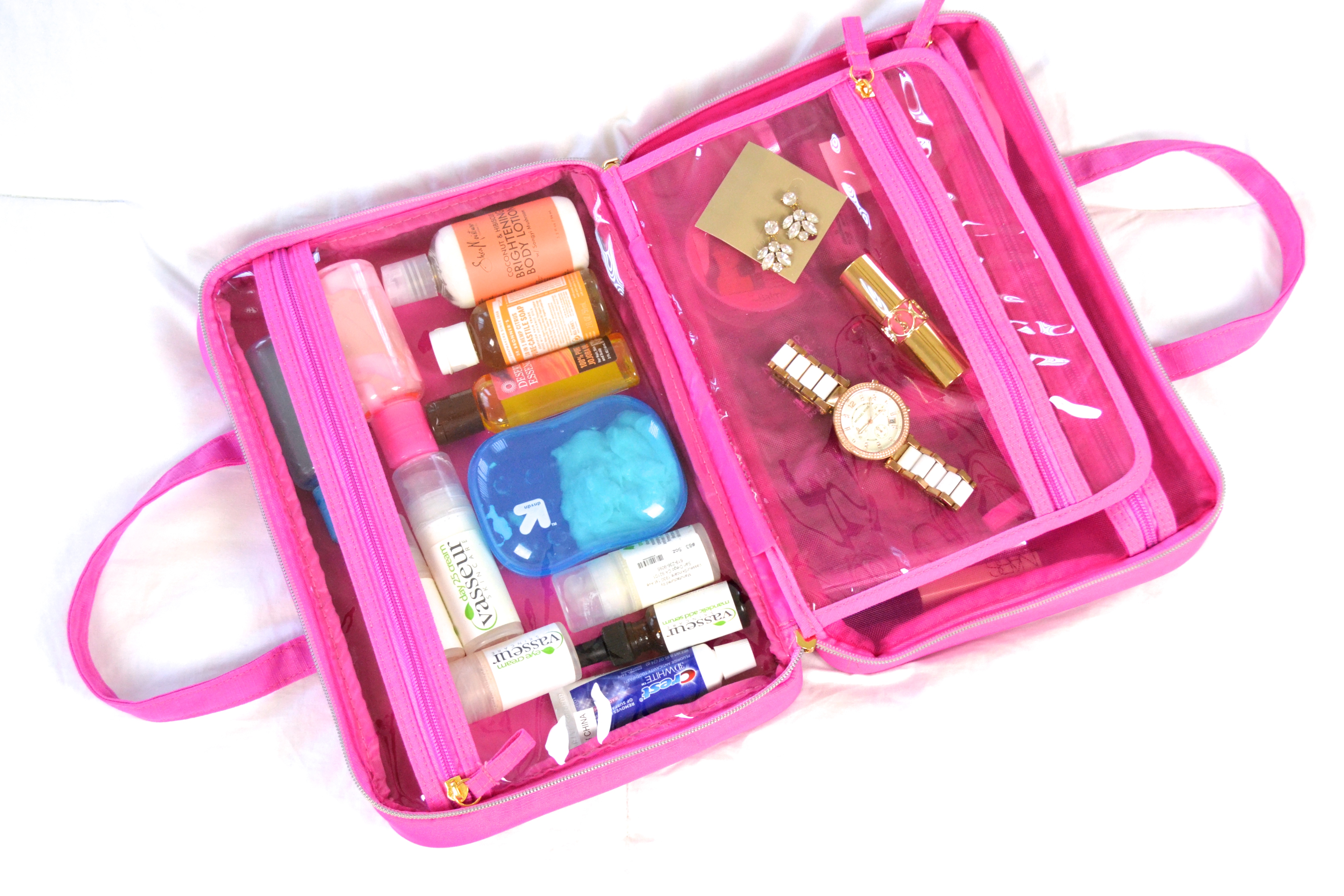 Skincare |How to Pack Your Beauty Products|