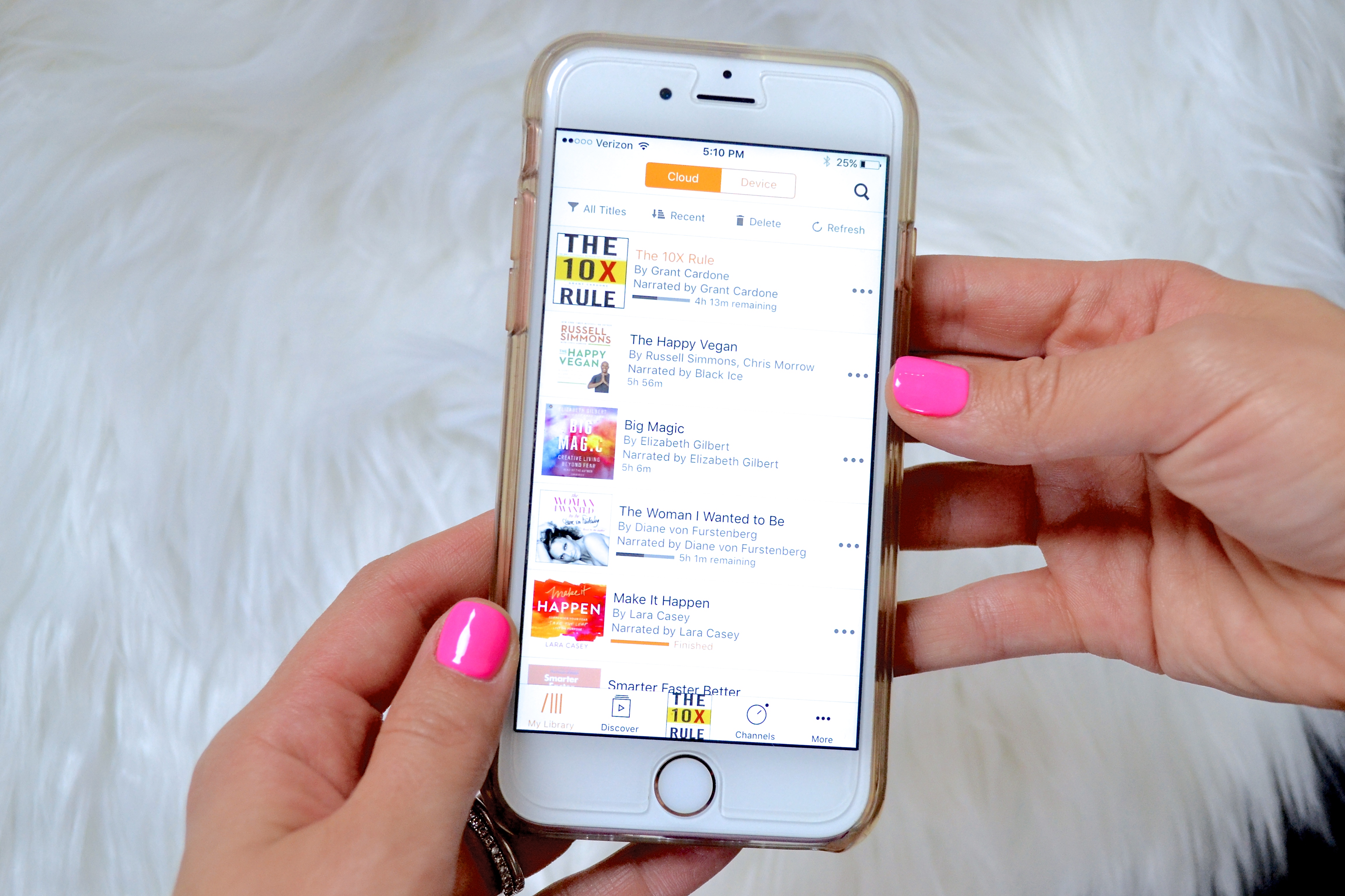 My Audible App Books glamlifeliving.com