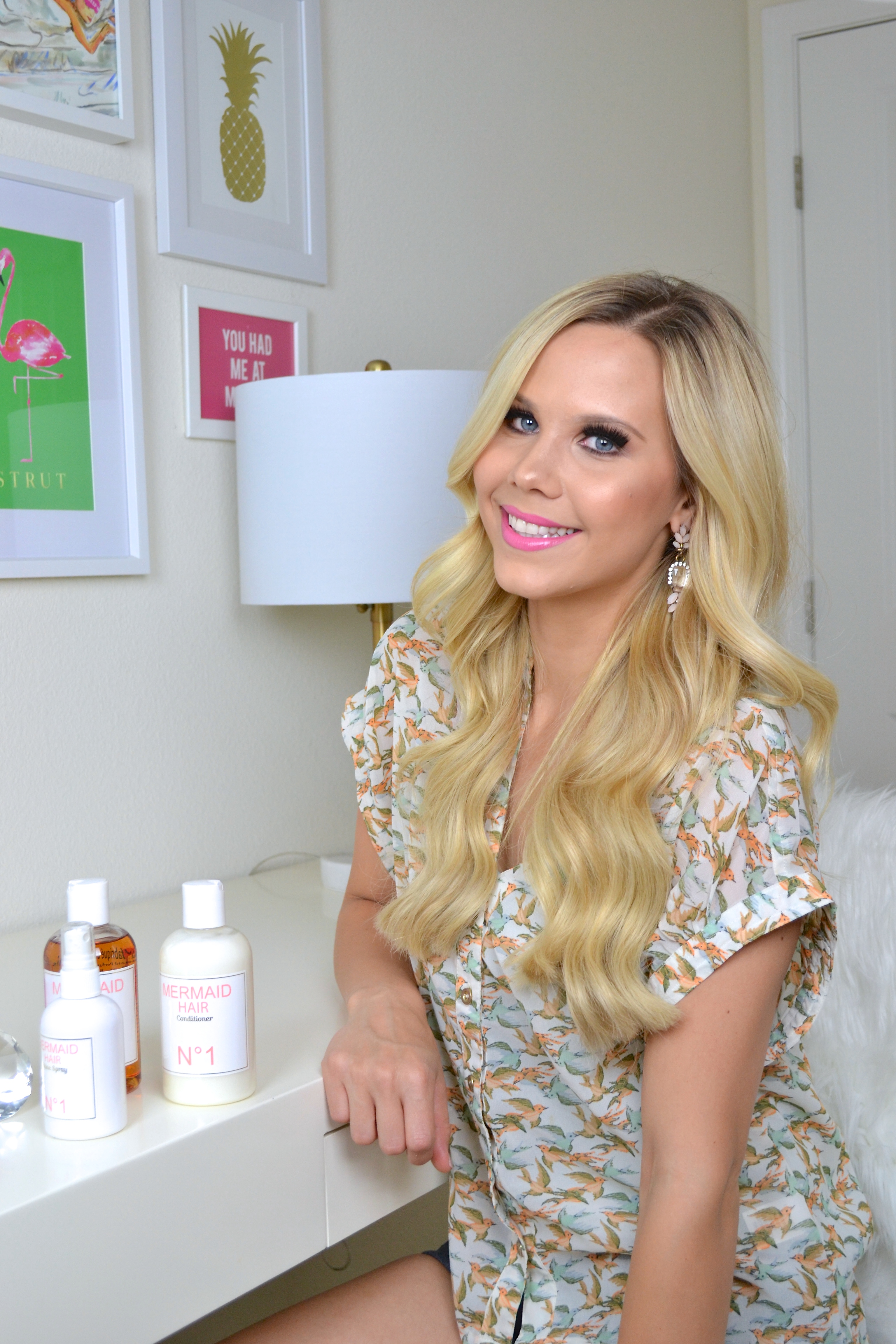 Mermaid Shampoo and Conditioner |glamlifeliving.com|