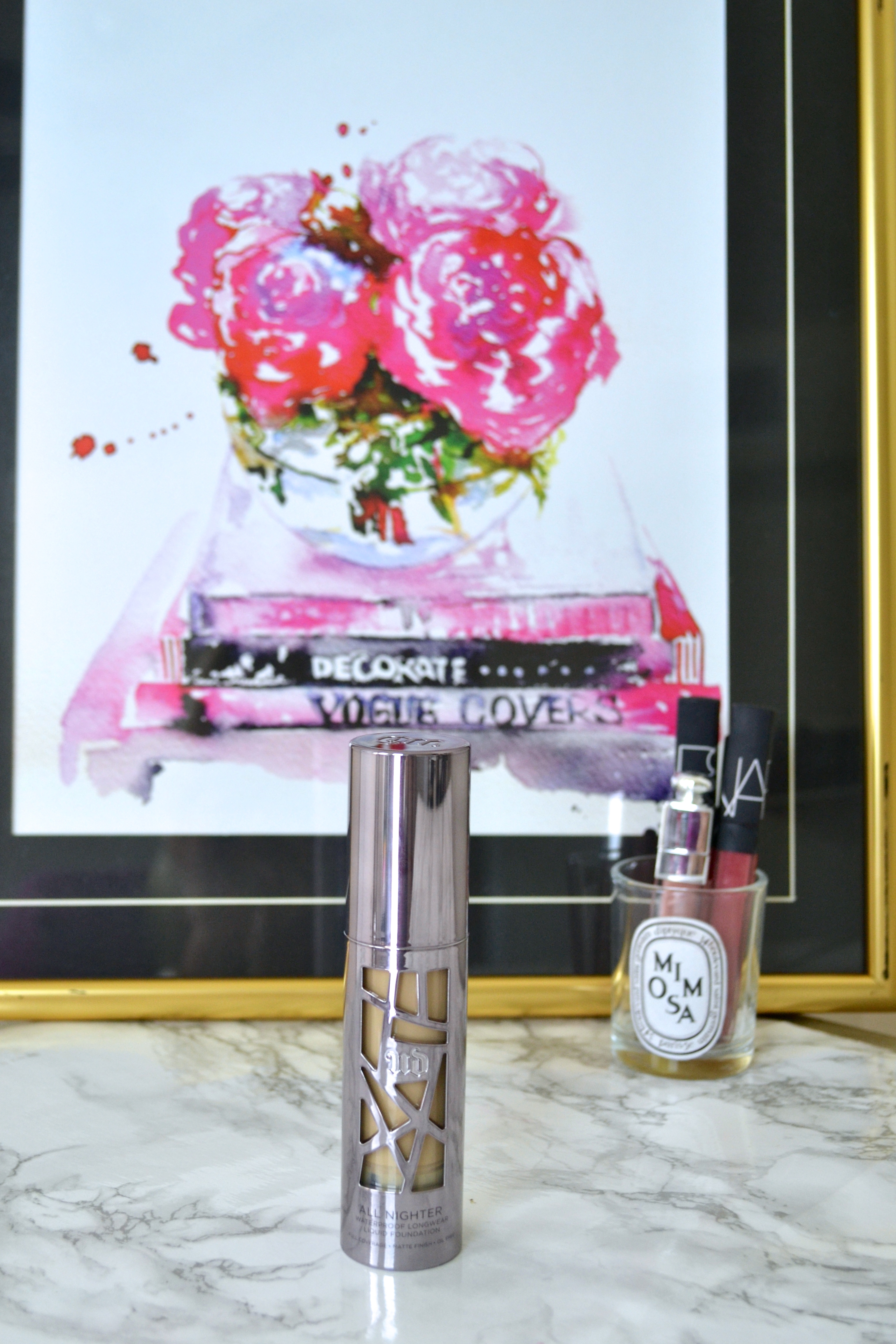 Urban Decay All Nighter Foundation Review on glamlifeliving.com