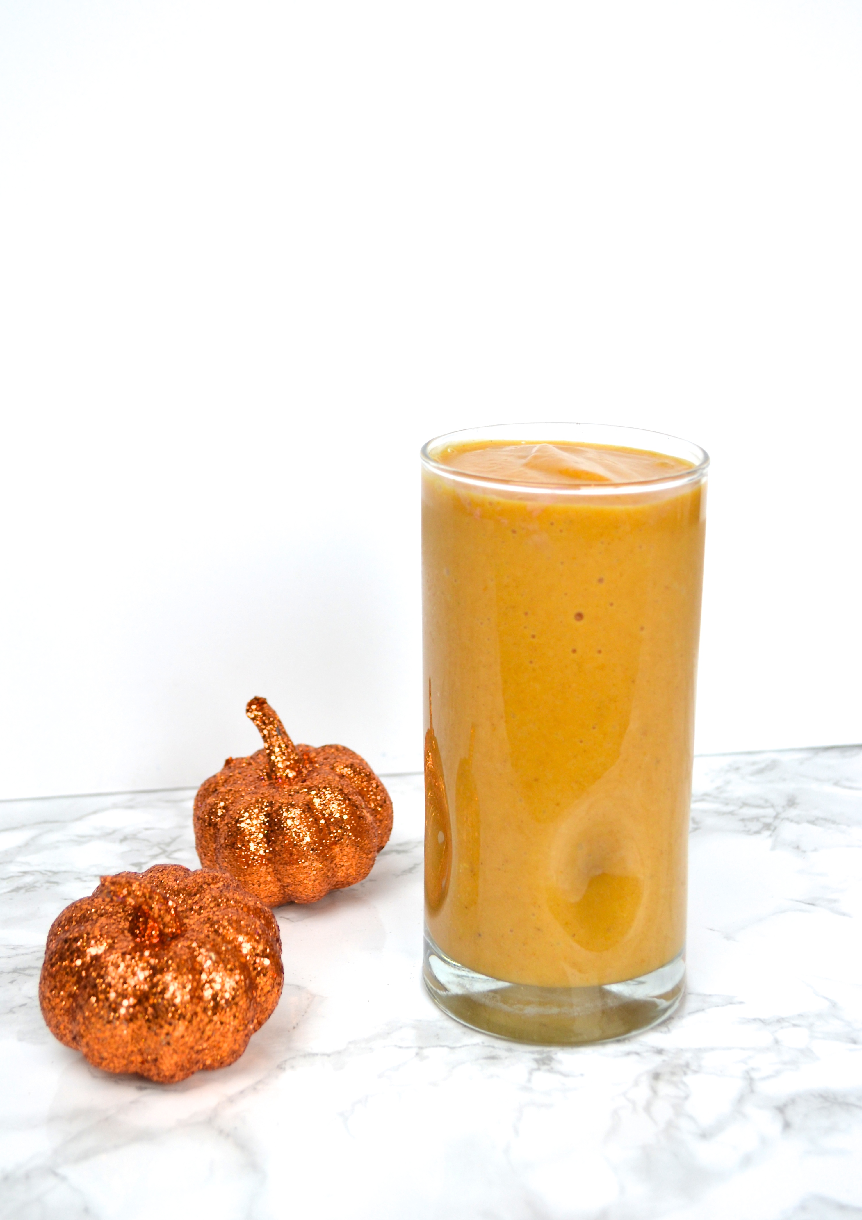 Healthy Pumpkin Smoothie Recipe on Glam Life Living 