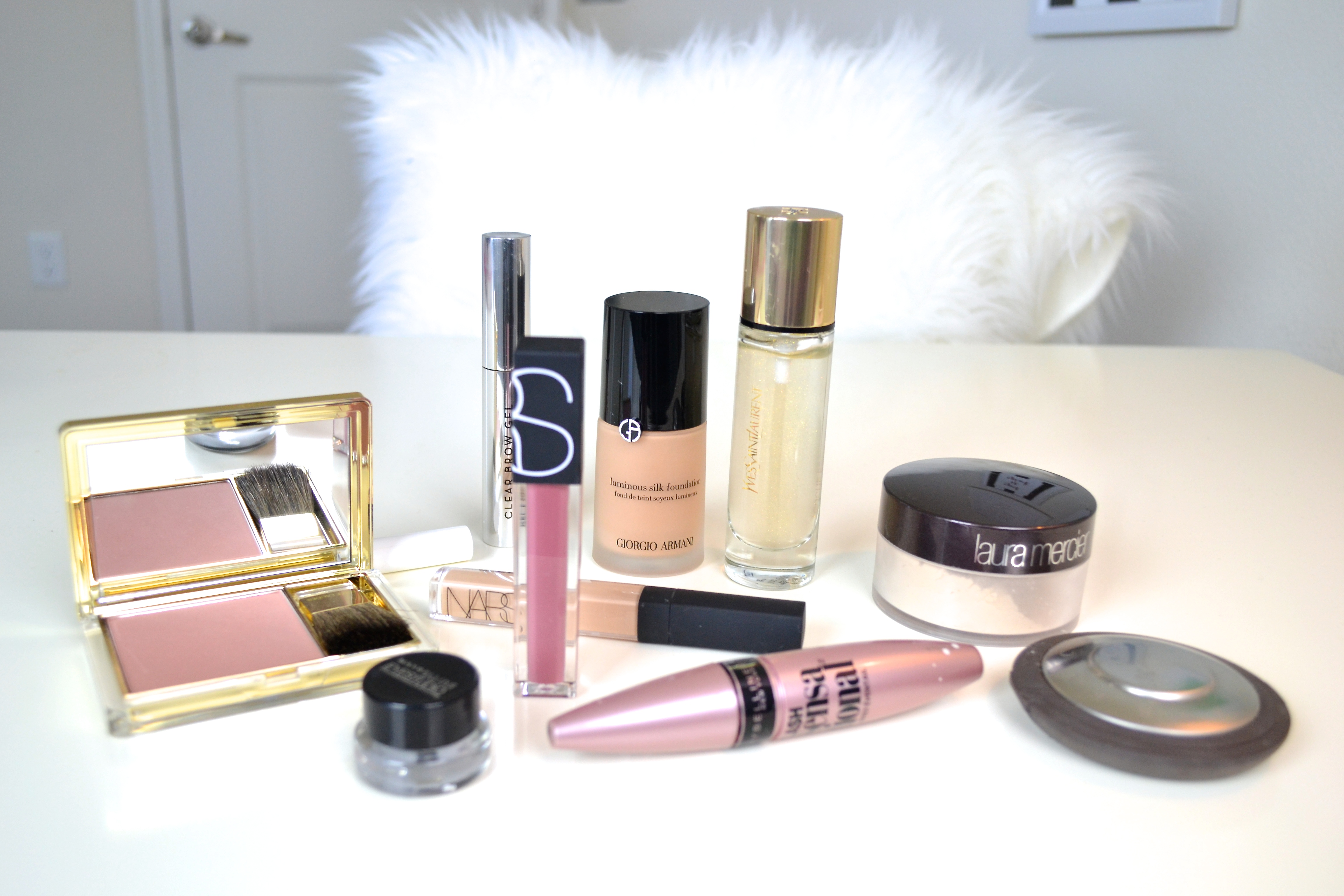 High End Makeup Products and Makeup Look on Glam Life Living