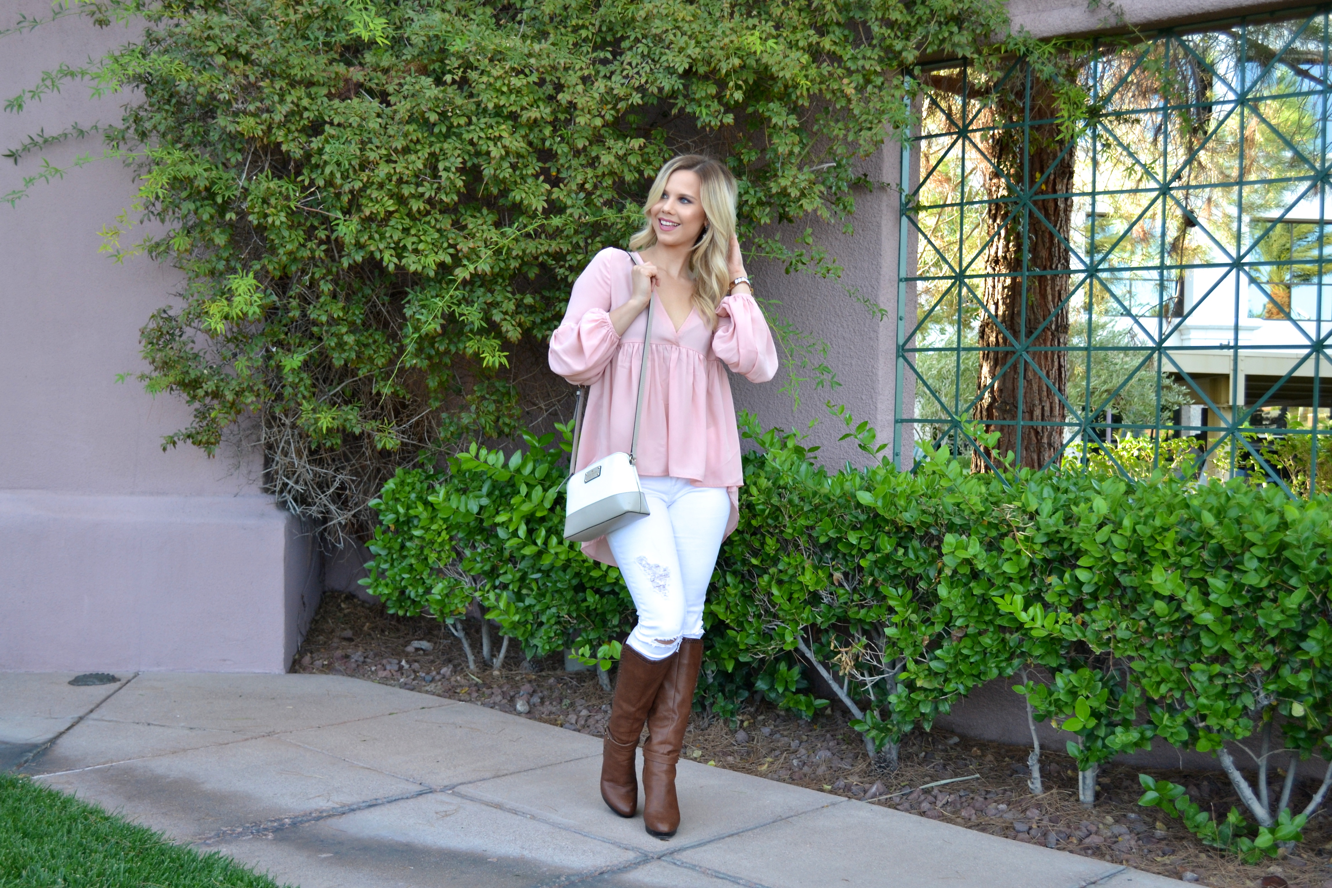 The Perfect Pink High Low Blouse for only $22