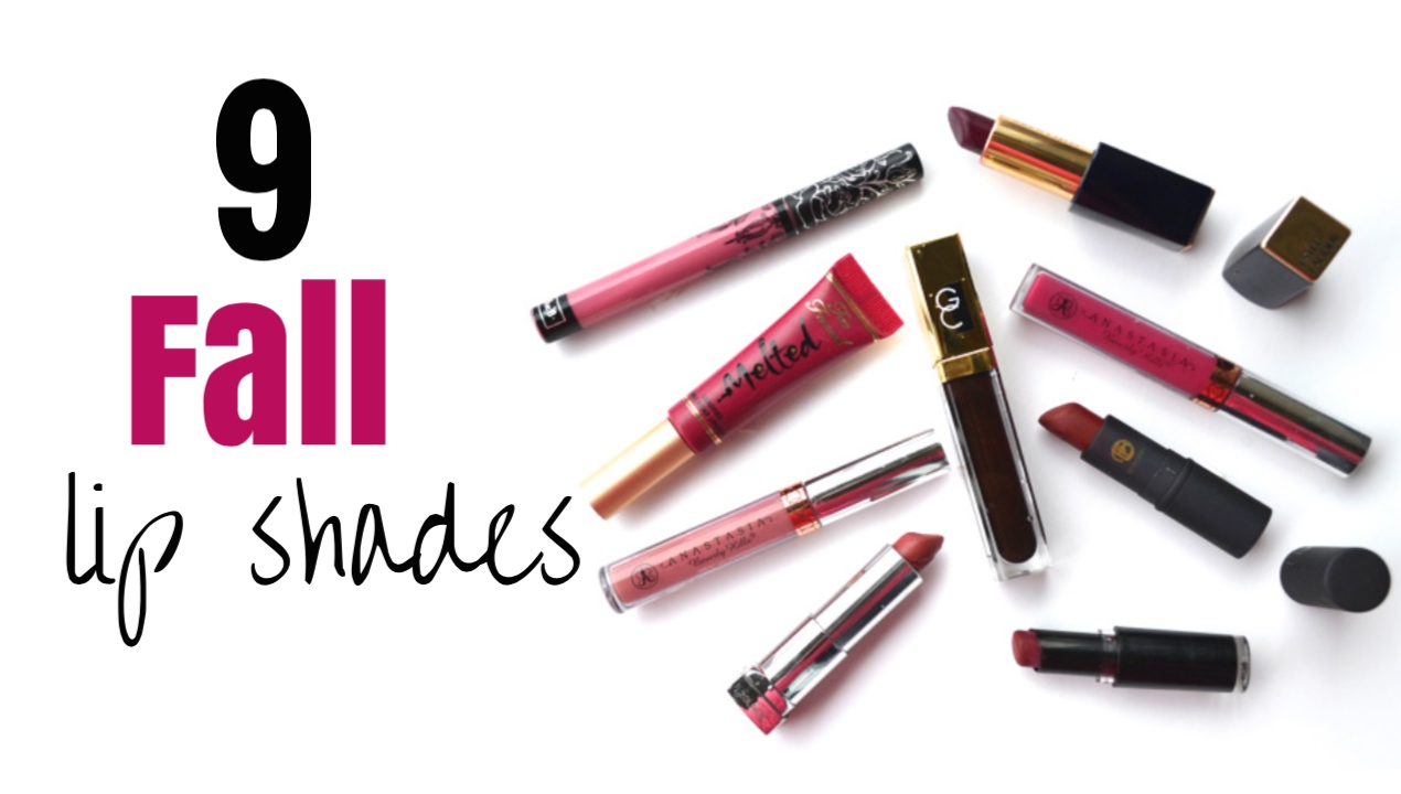 9 Fall Lipsticks on Glam Life Living 