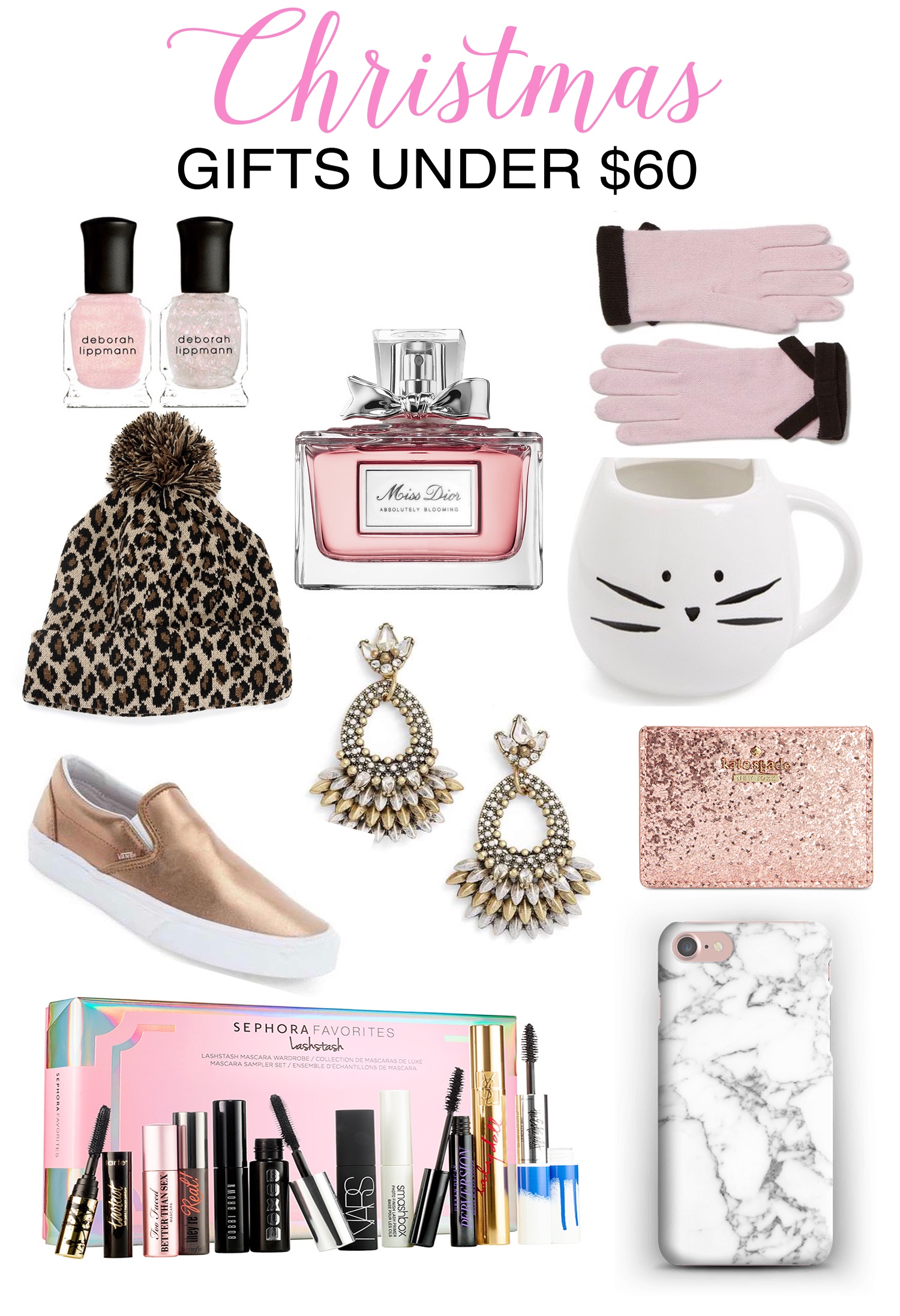 Christmas Gift Guide Under $50 for all the ladies in your life, sisters, mom, mother, BFF