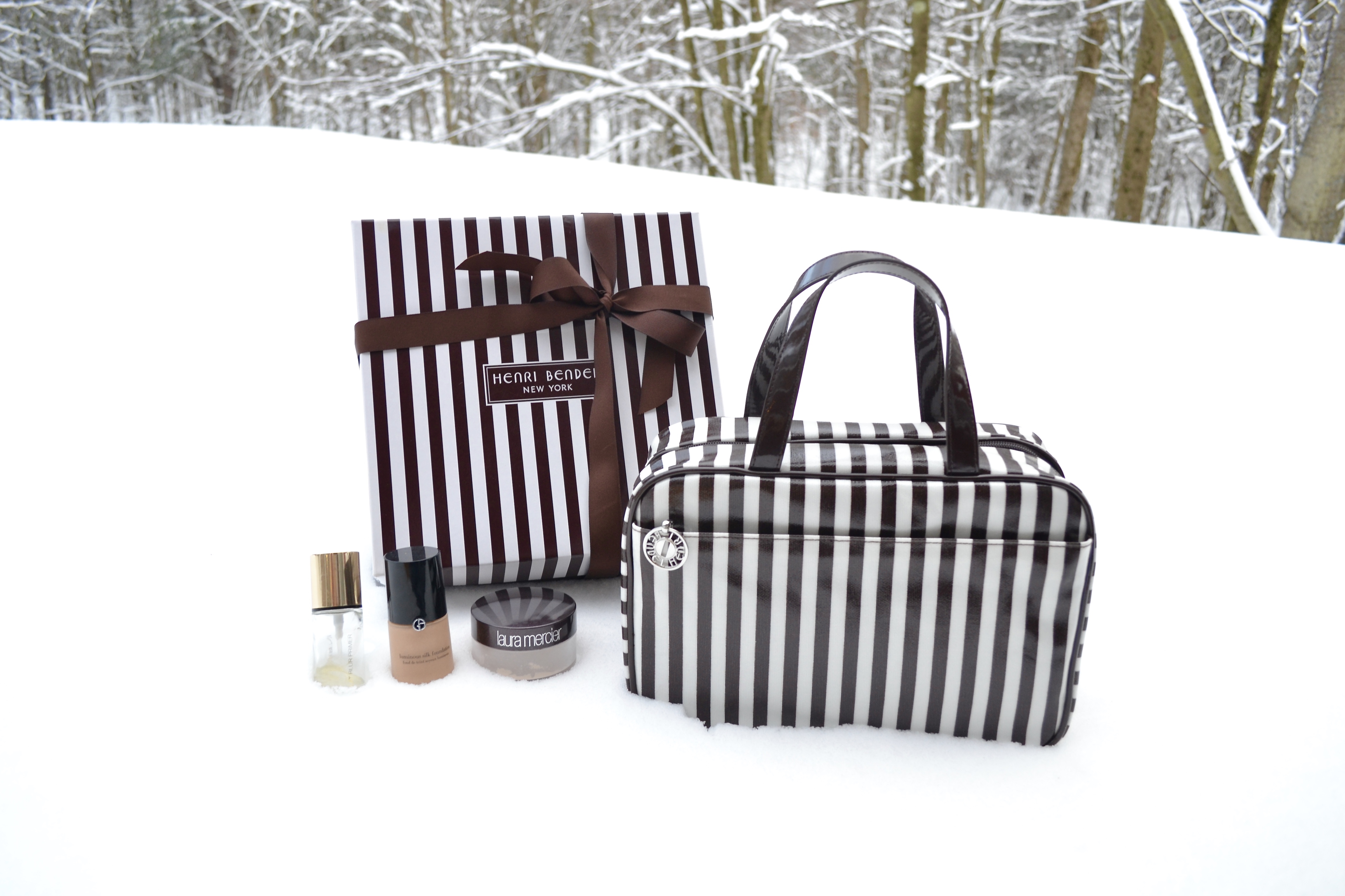 Henri Bendel Makeup Case and makeup products |How to Pack Your Makeup Products|