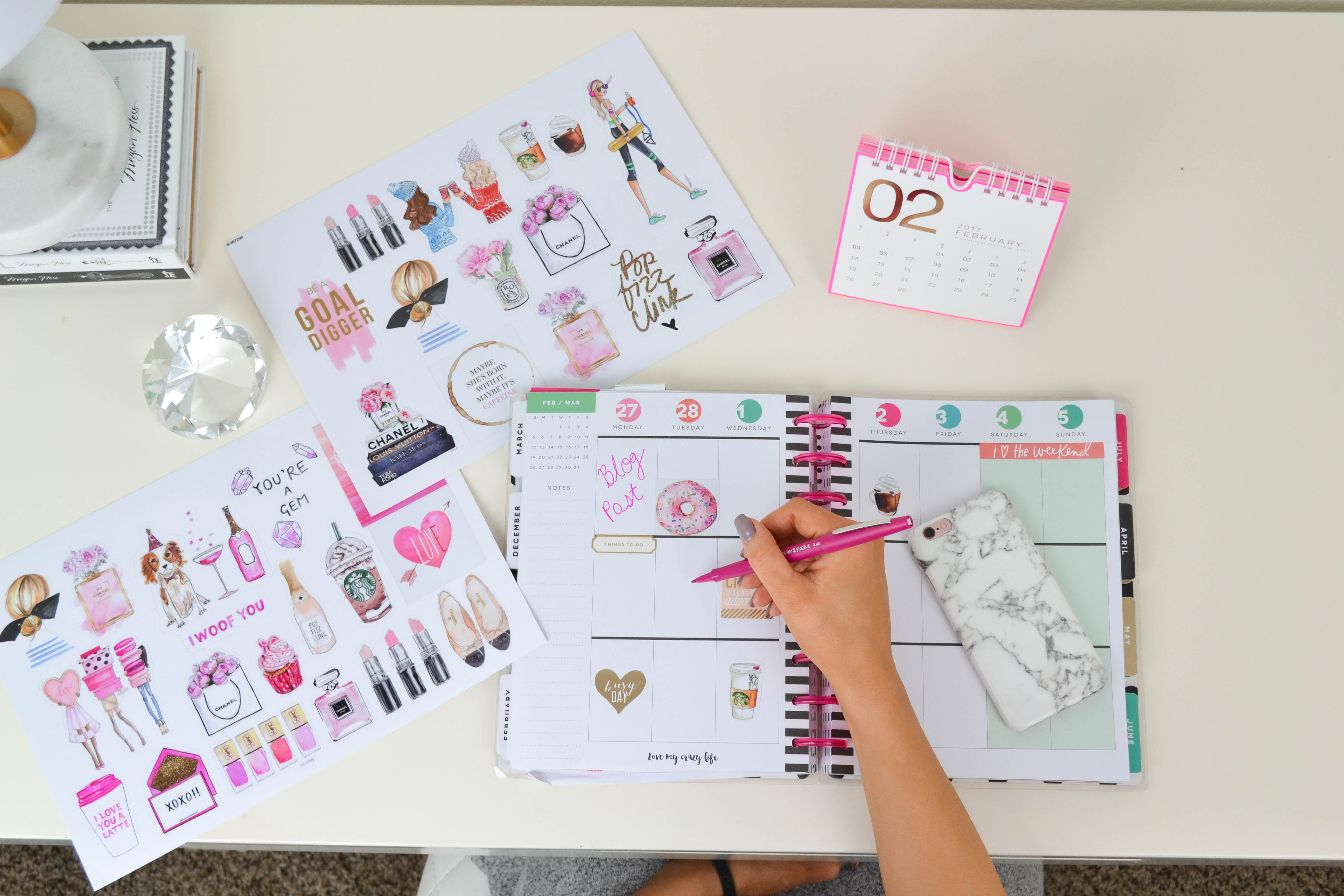 How to Reorganize Your Life |Planner Tips and Stickers|
