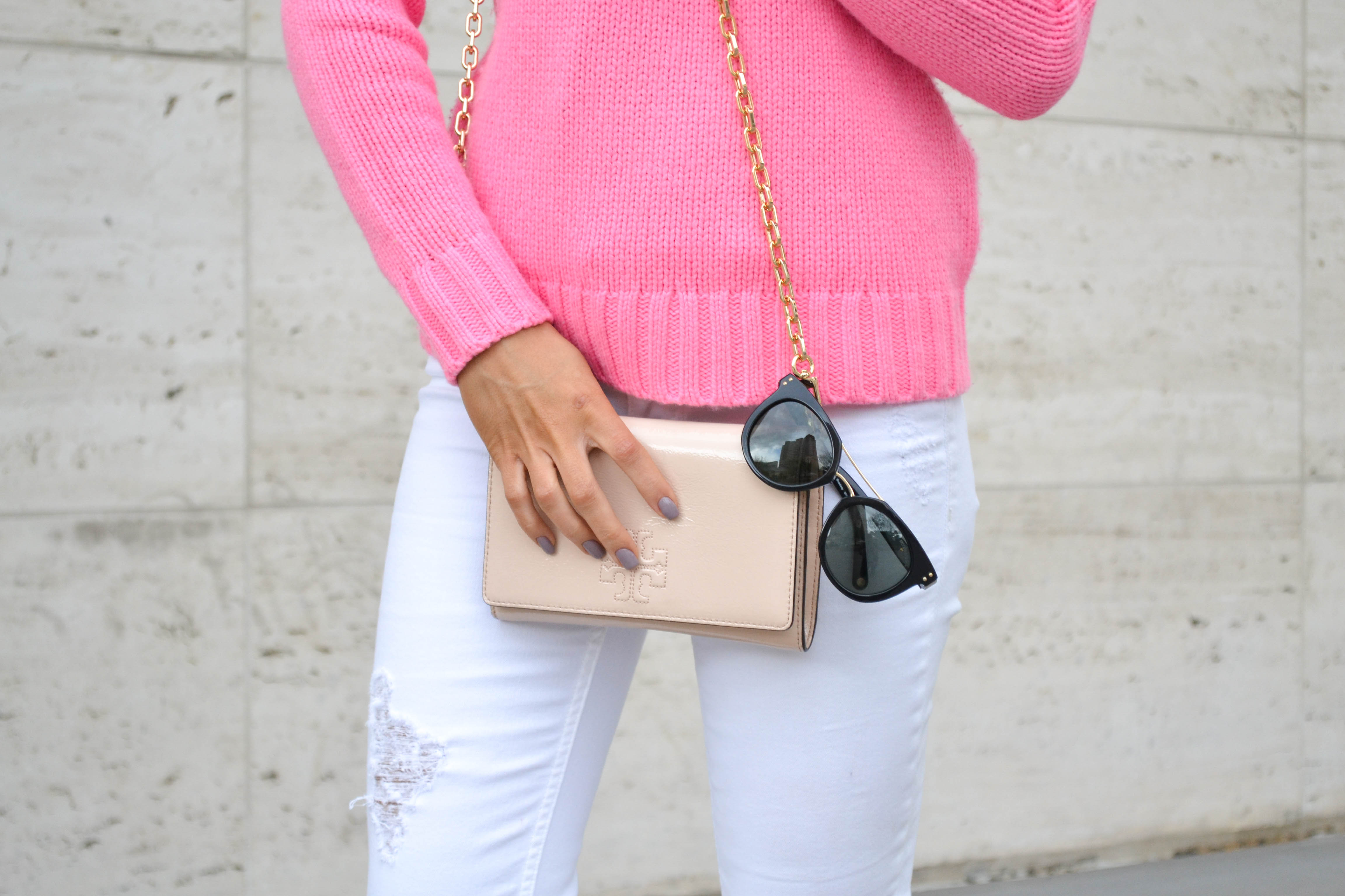 Spring Accessories |Tory Burch Crossbody and Henri Bendel Sunglasses|