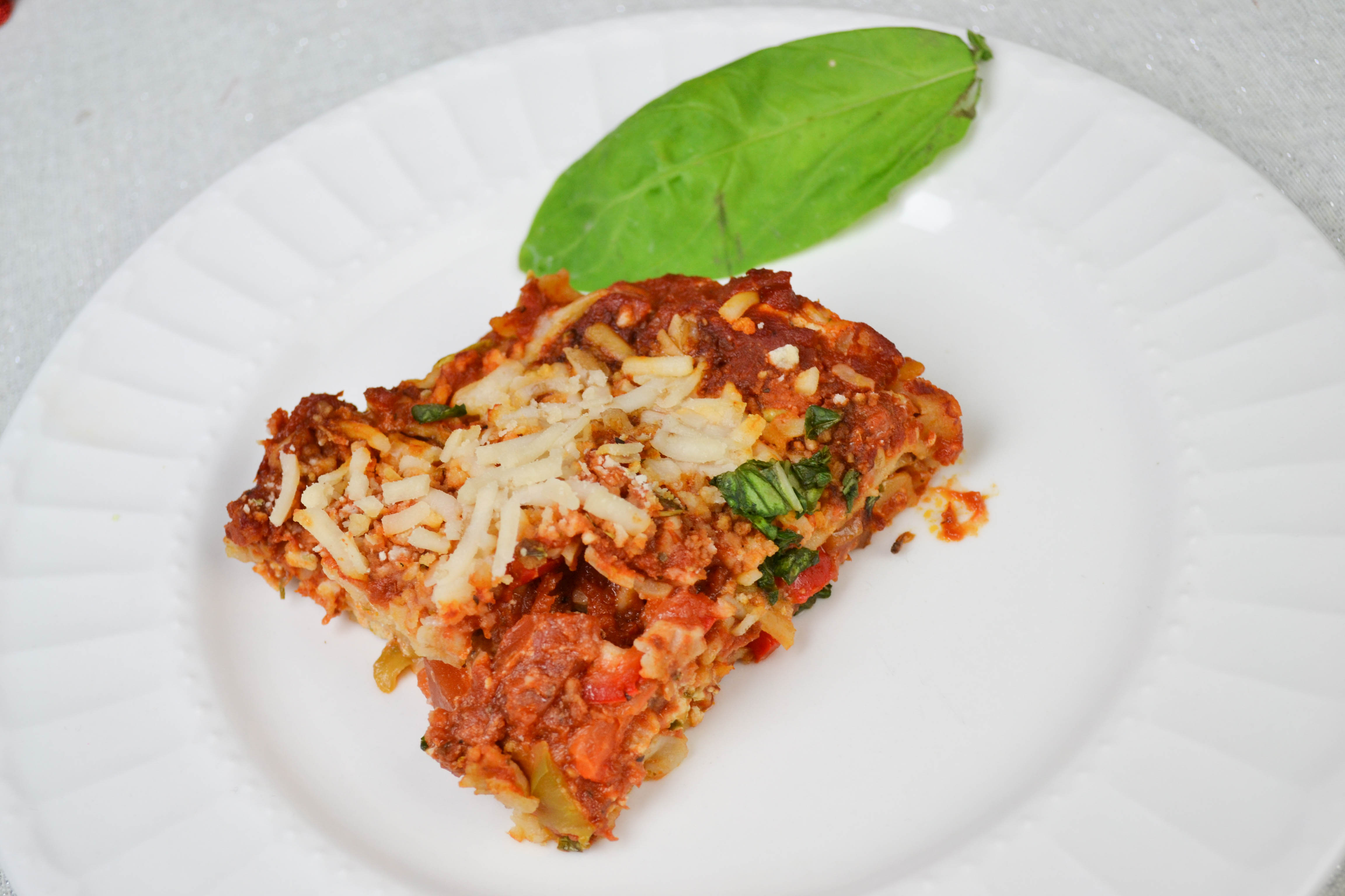 Healthy Vegan Lasagne for Valentine's Day 