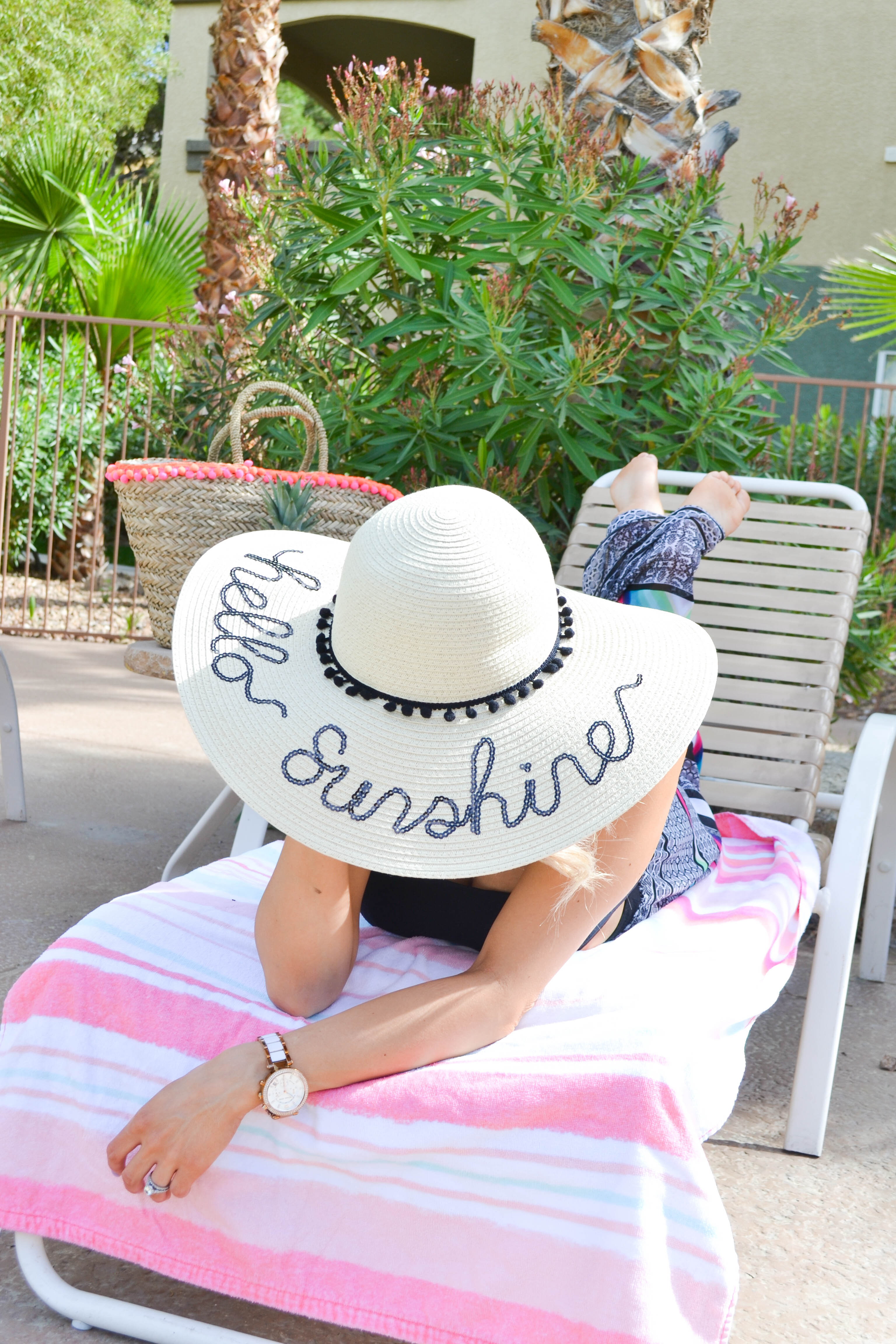 Hell Sunshine beach hat |poolside style|