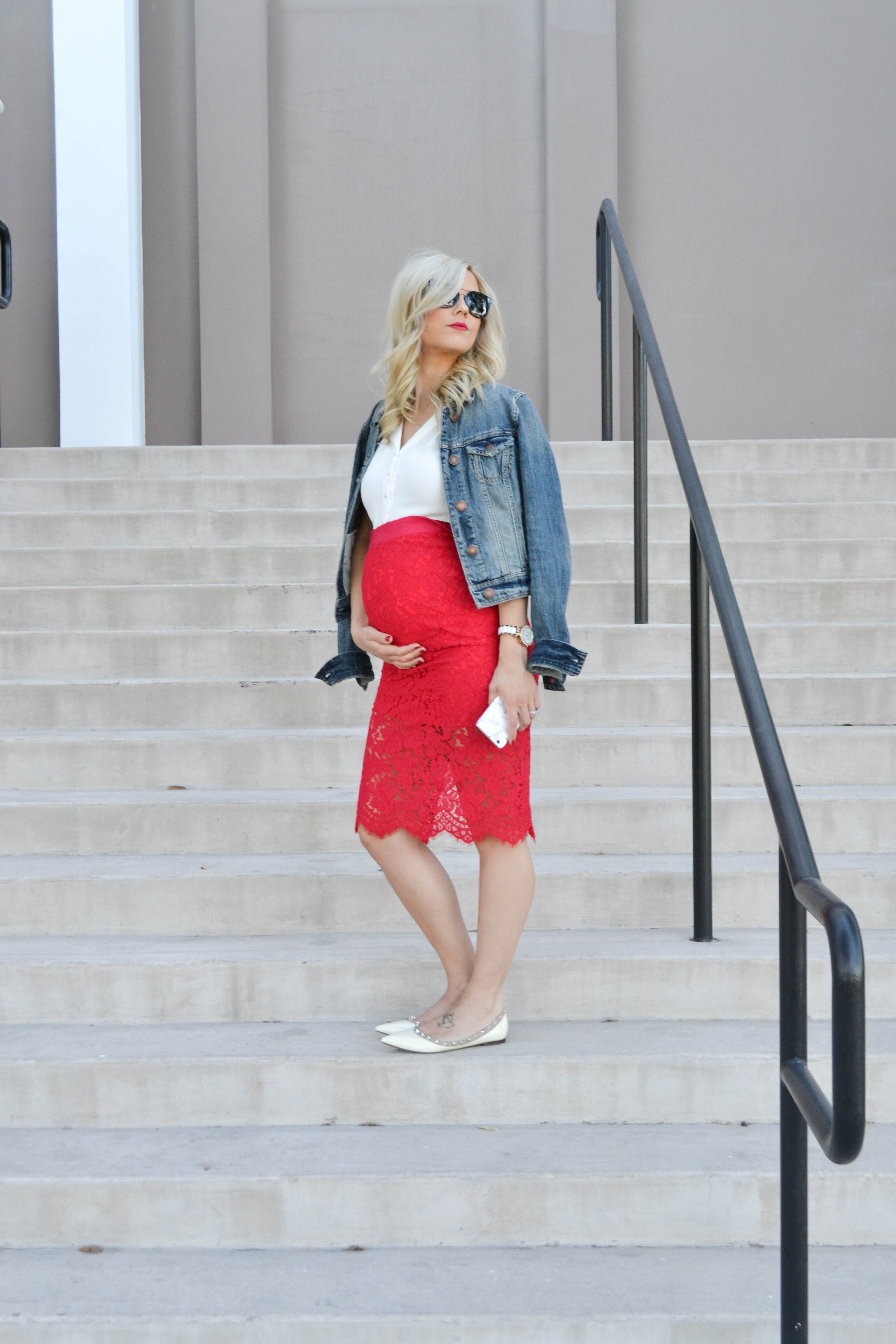 4th of July Outfit, baby bump, baby bump style, pregnant July 4th