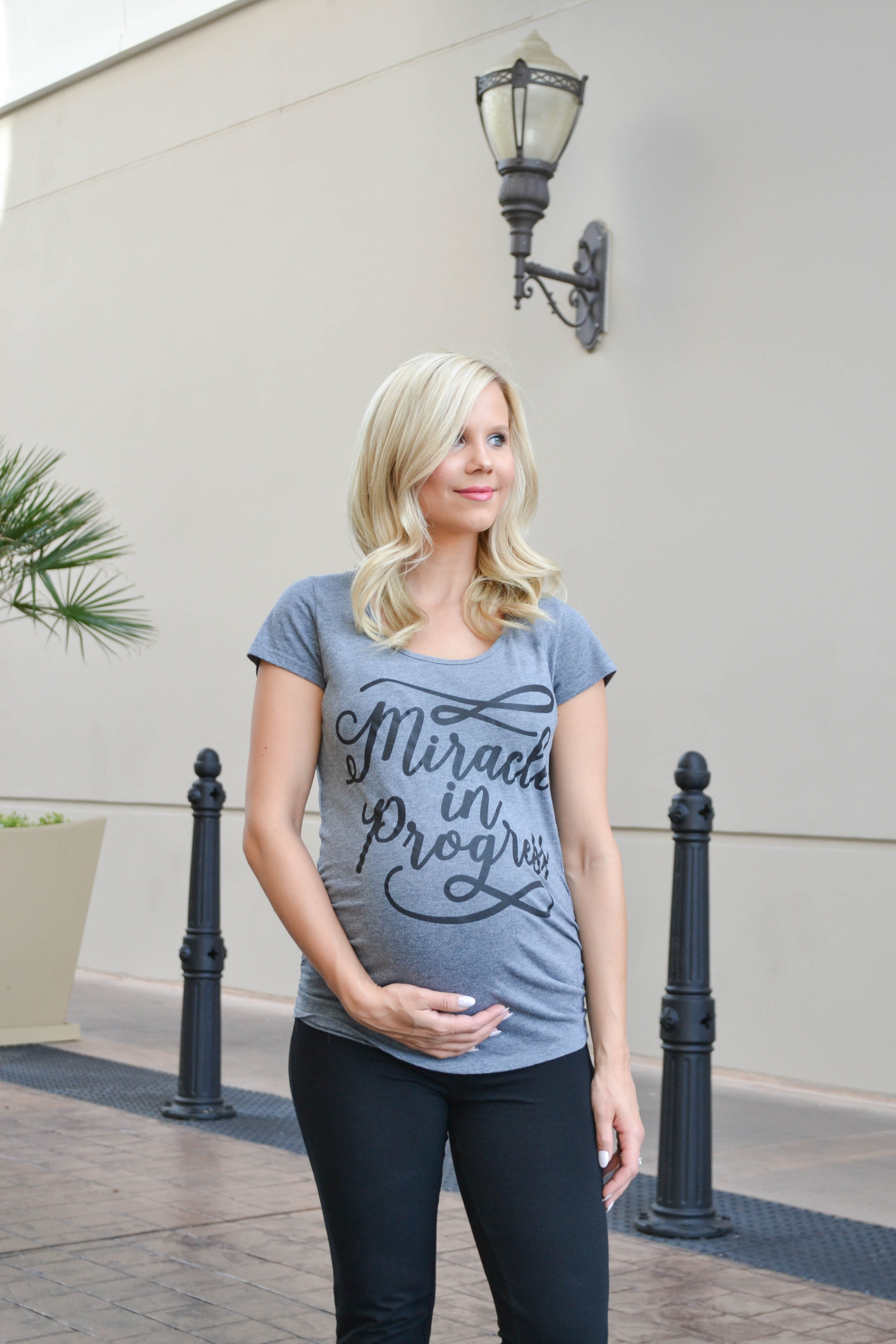 miracle in progress shirt |pregnancy hacks|