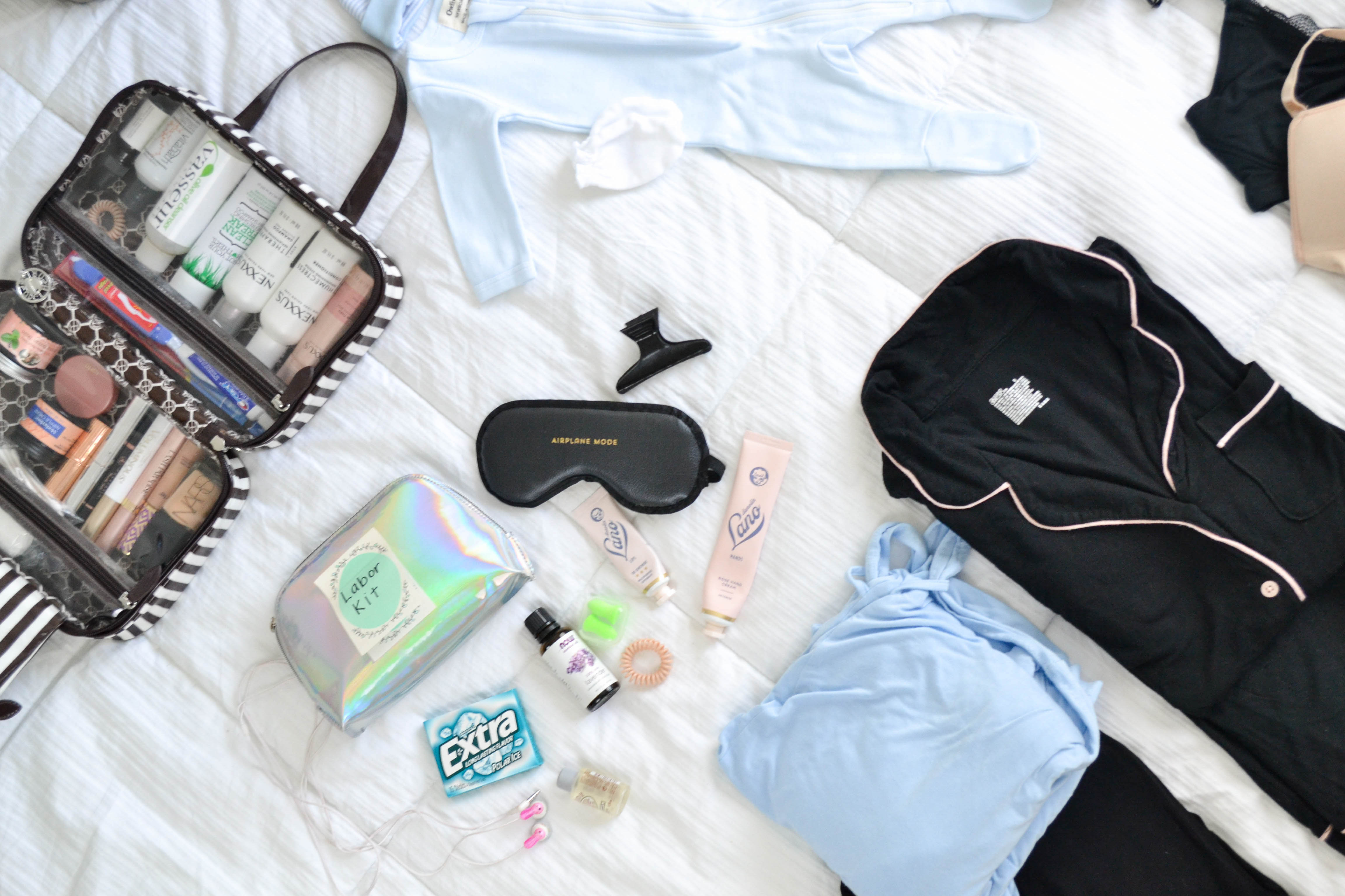 What's in My Hospital Bag, what to pack for the hospital, hospital bag checklist