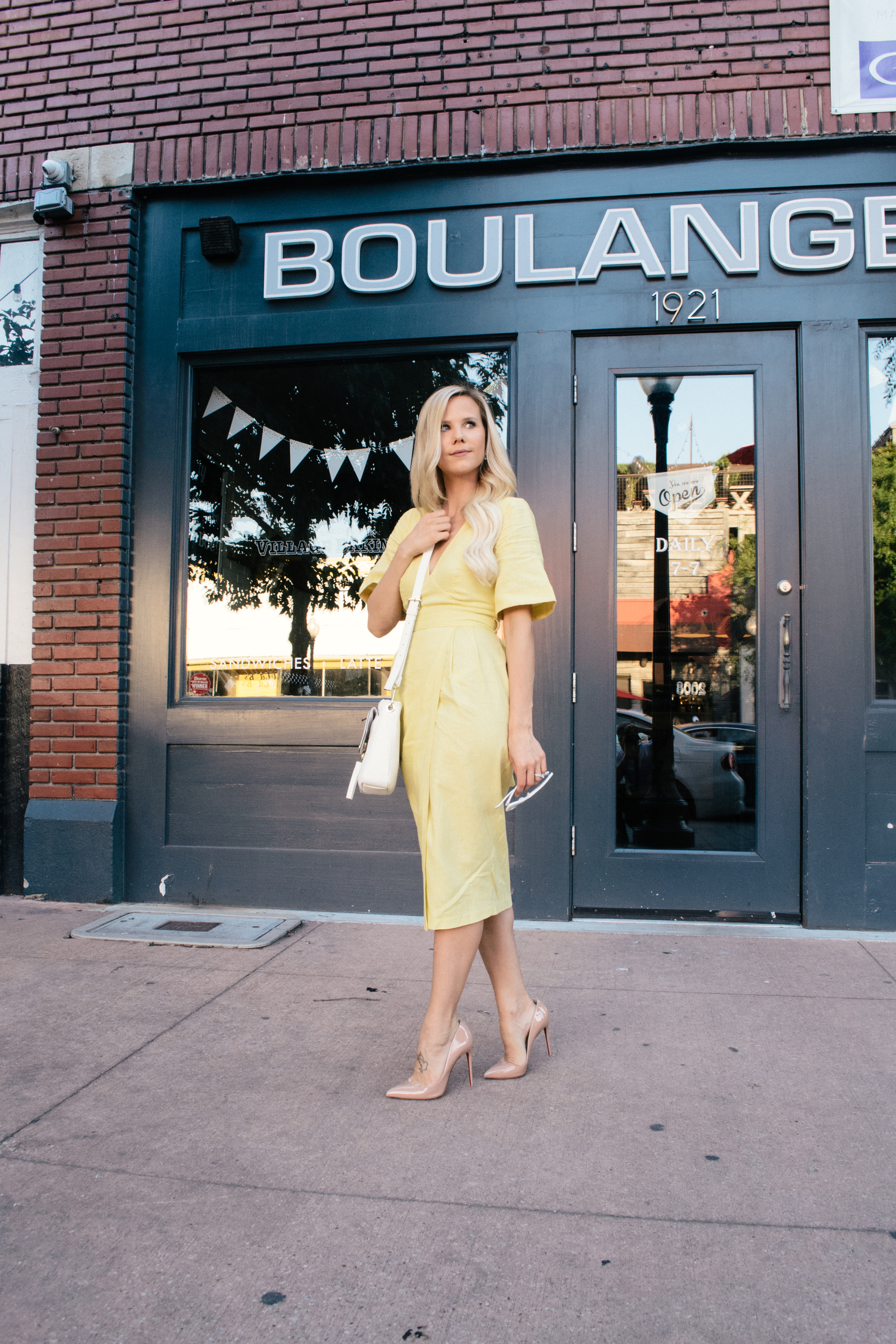 yellow dress for summer