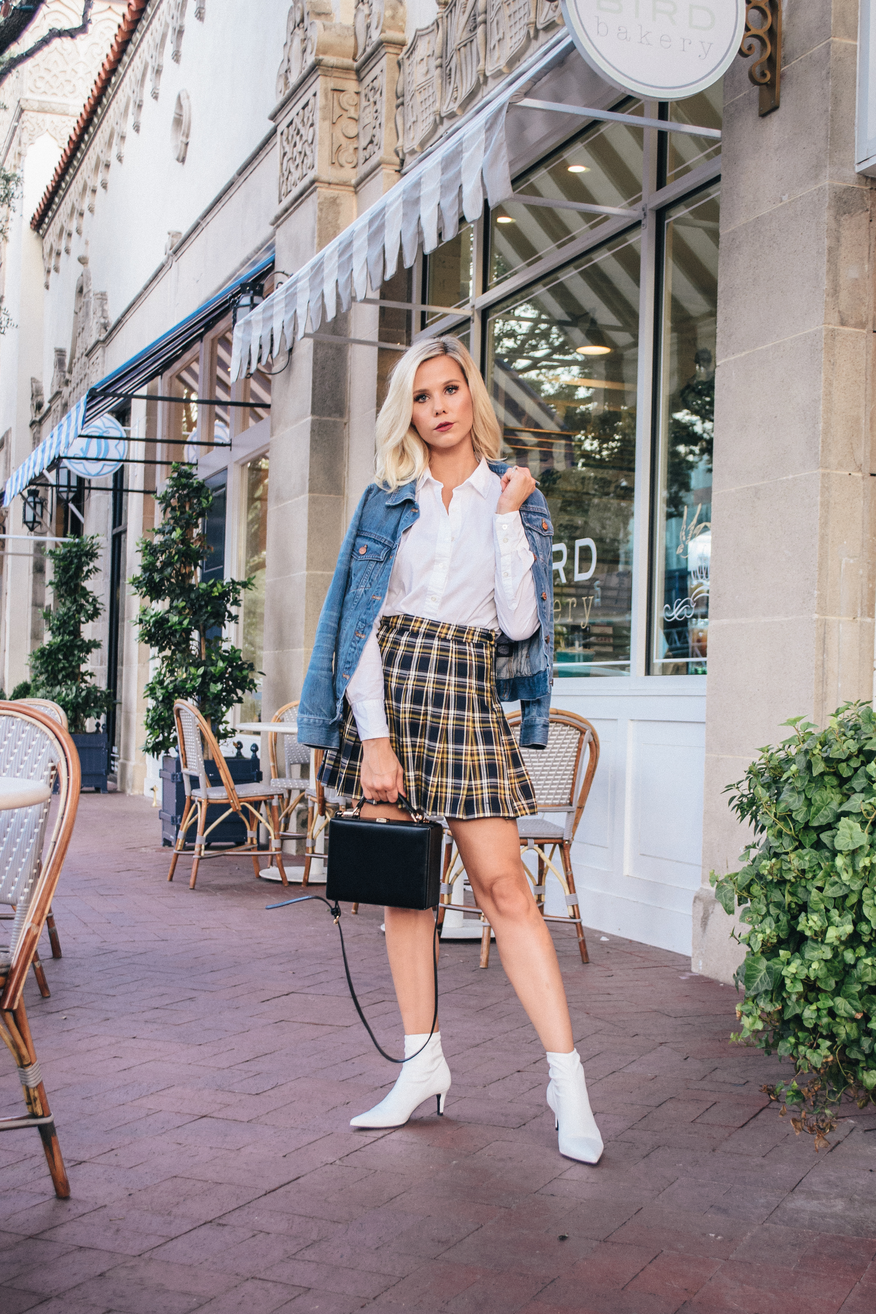 Get on board the clueless fashion trend for fall #fallfashion #falloutfit #schoolgirl