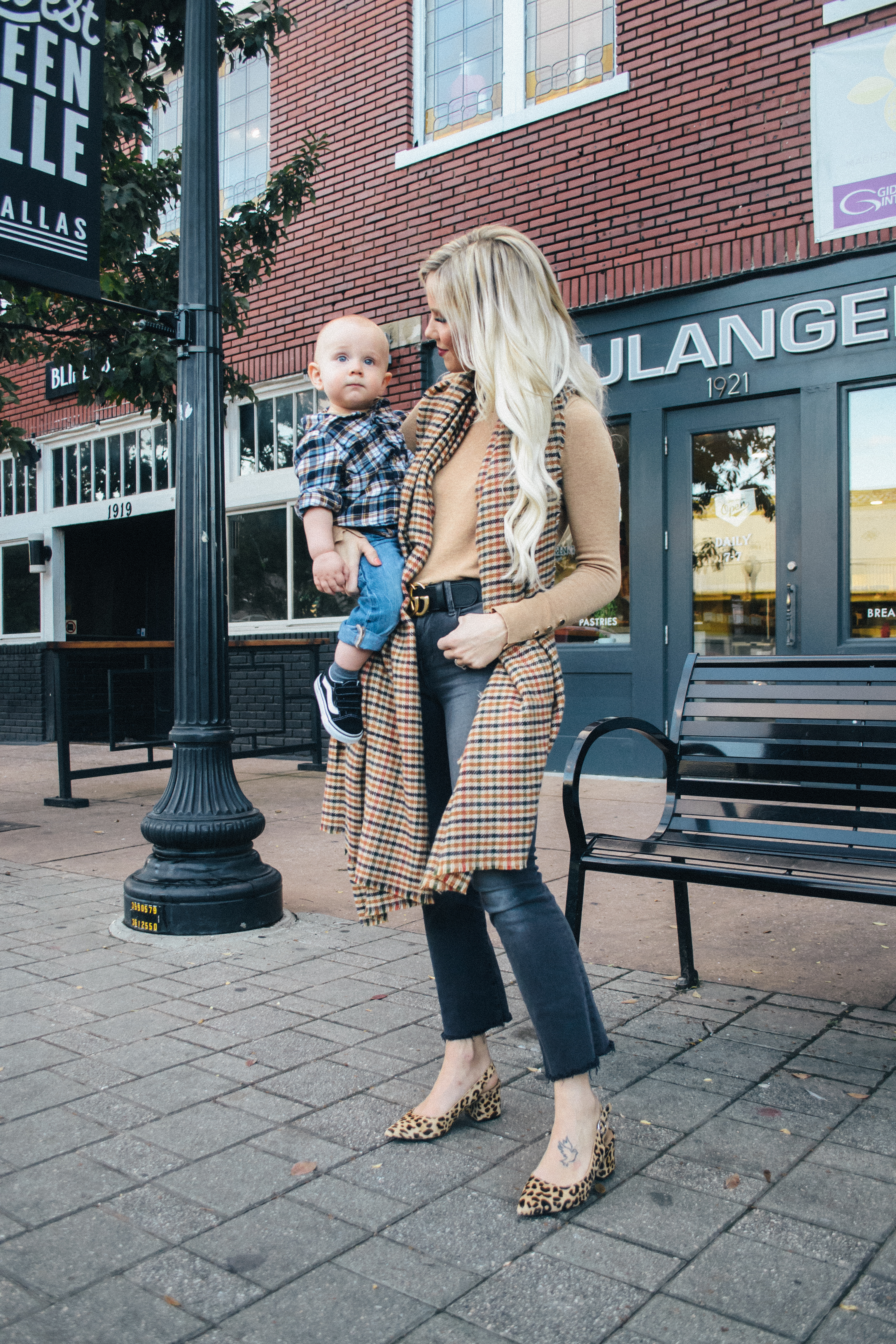 Mom and baby boy #mom #baby #momstyle #stylishmom