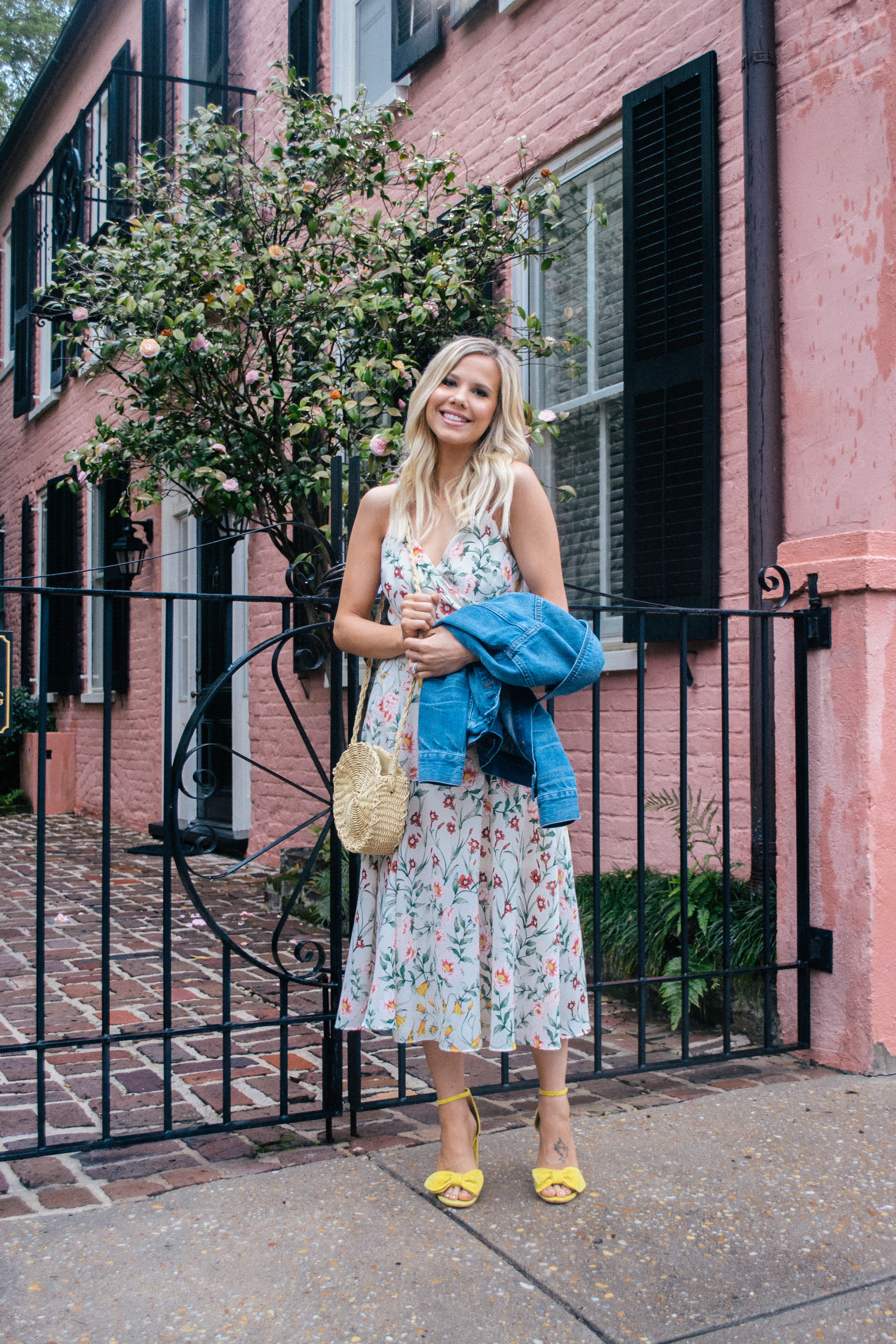 Preparing Your Spring Wardrobe, spring must haves, denim jacket, floral dress, spring shopping list, Charleston Blogger, Charleston style #charleston #spring #springstyle #fashion