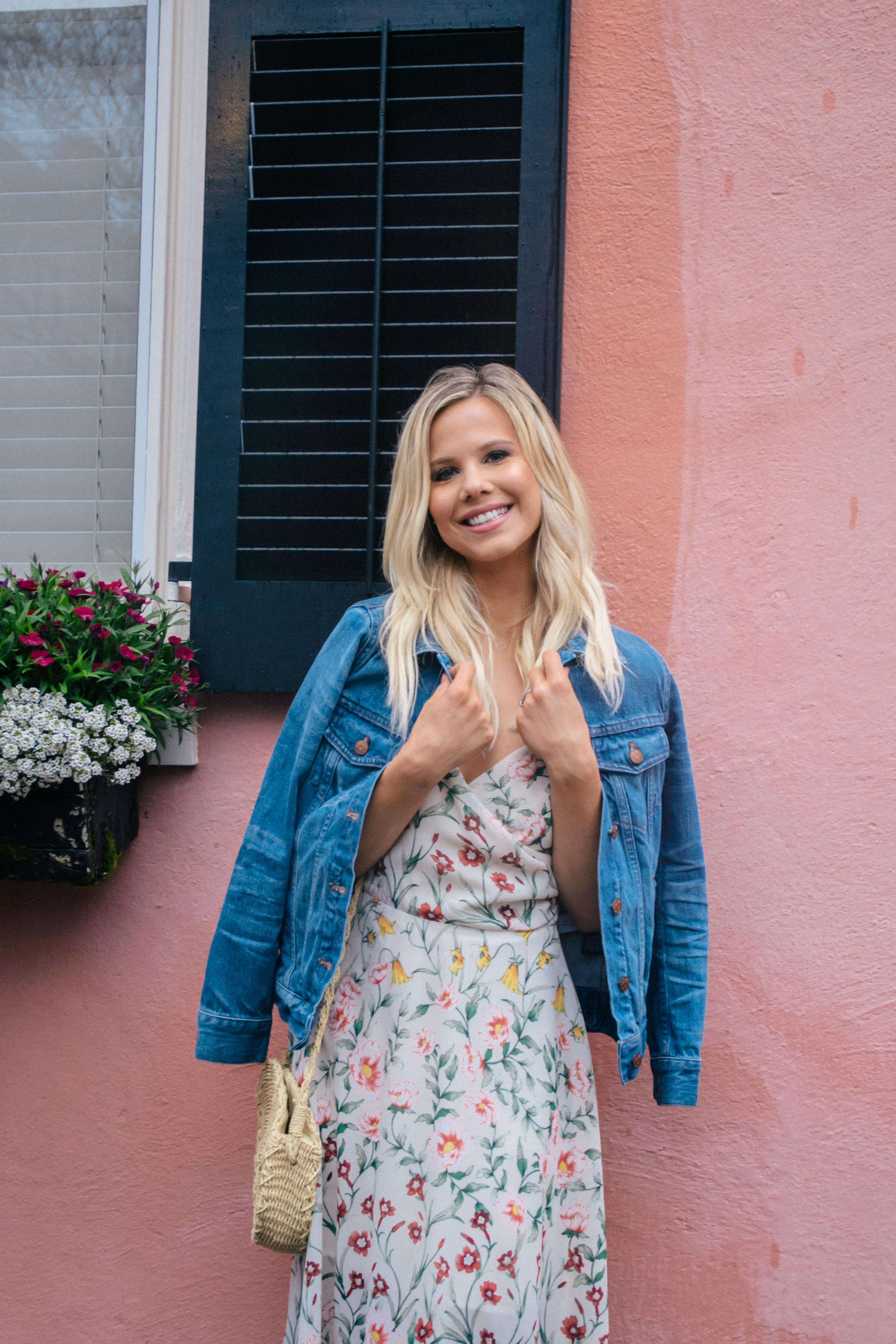 Preparing Your Spring Wardrobe, spring must haves, denim jacket, floral dress, spring shopping list, Charleston Blogger, Charleston style #charleston #spring #springstyle #fashion