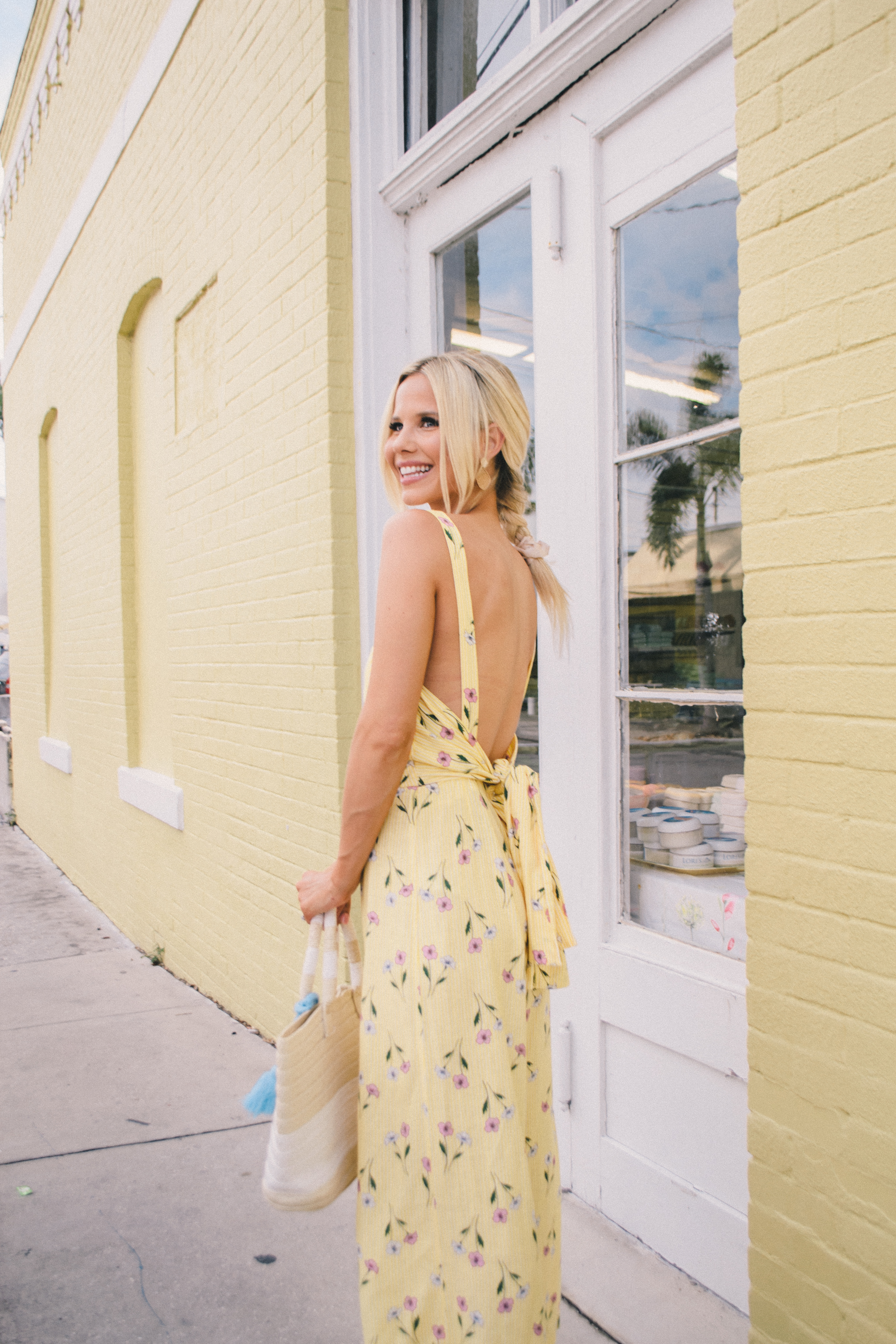 Finders Keepers yellow floral jumpsuit, summer jumpsuit #jumpsuit #yellowjumpsuit #finderskeepersthelabel