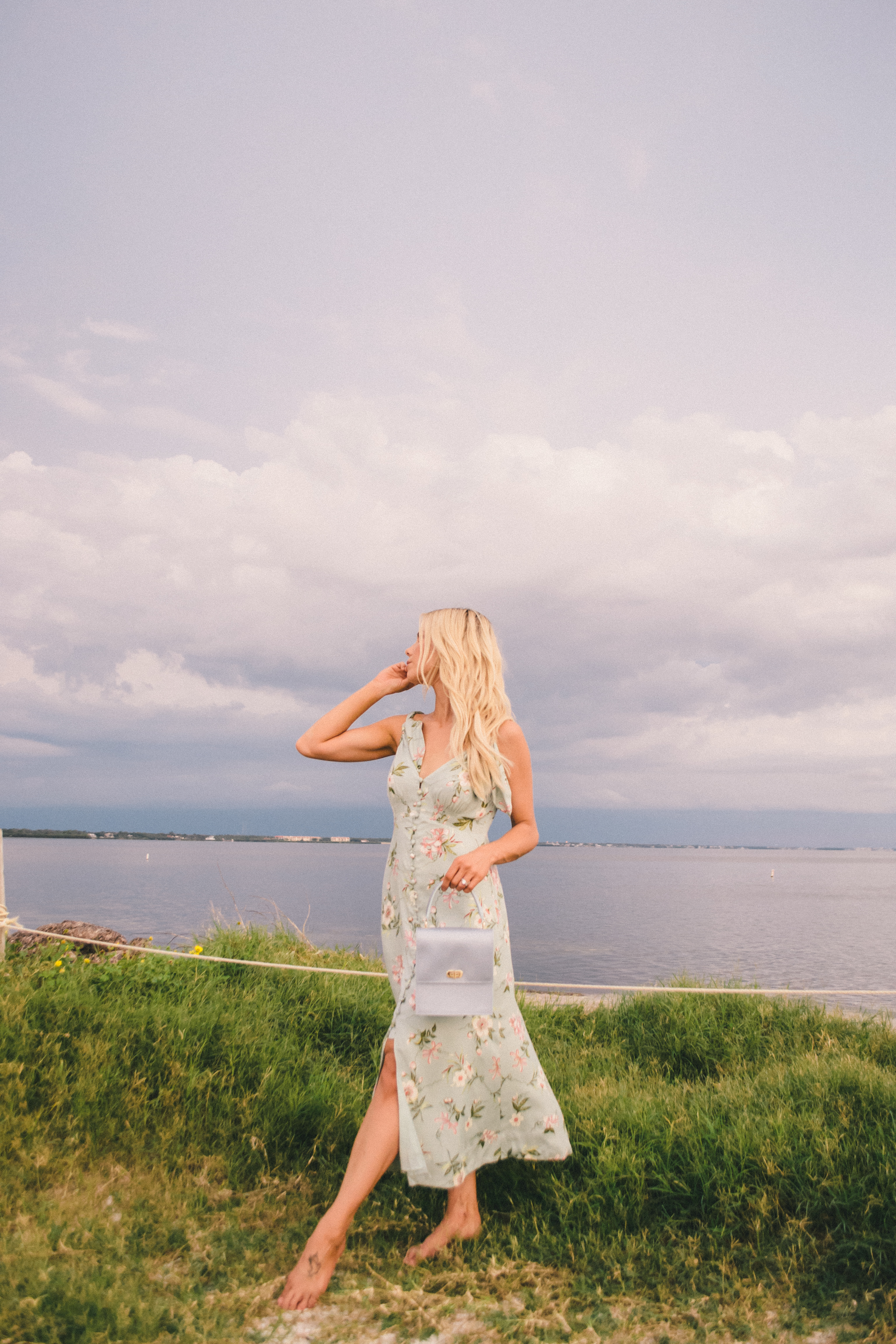 modern vintage style, Rebecca Taylor floral dress, Glam Life Living, Tampa blogger, Florida fashion blogger #rebeccataylor