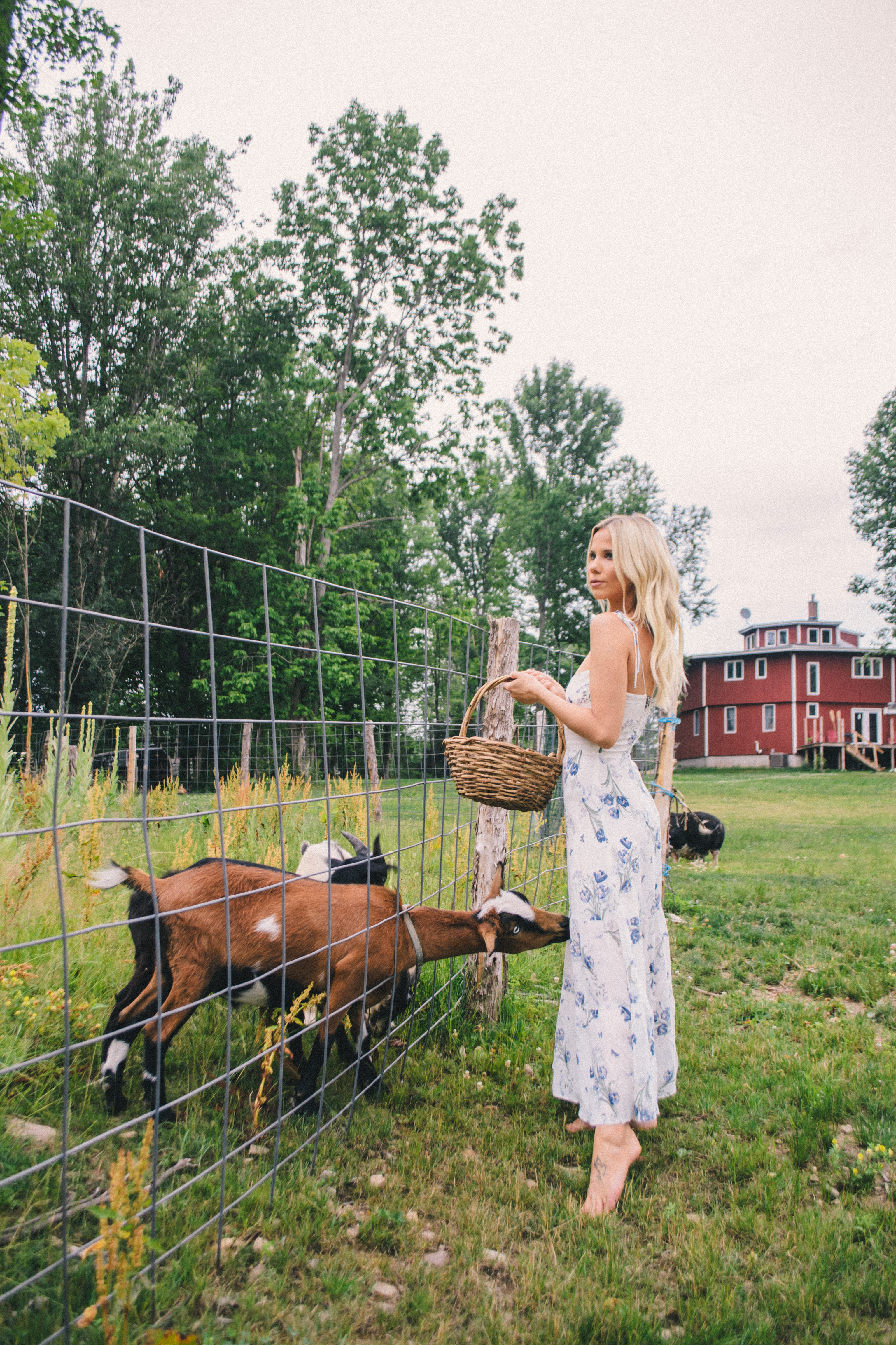 farm style, farm dress, floral dress, farm outfit, picnic style #farm #reformation #farmstyle