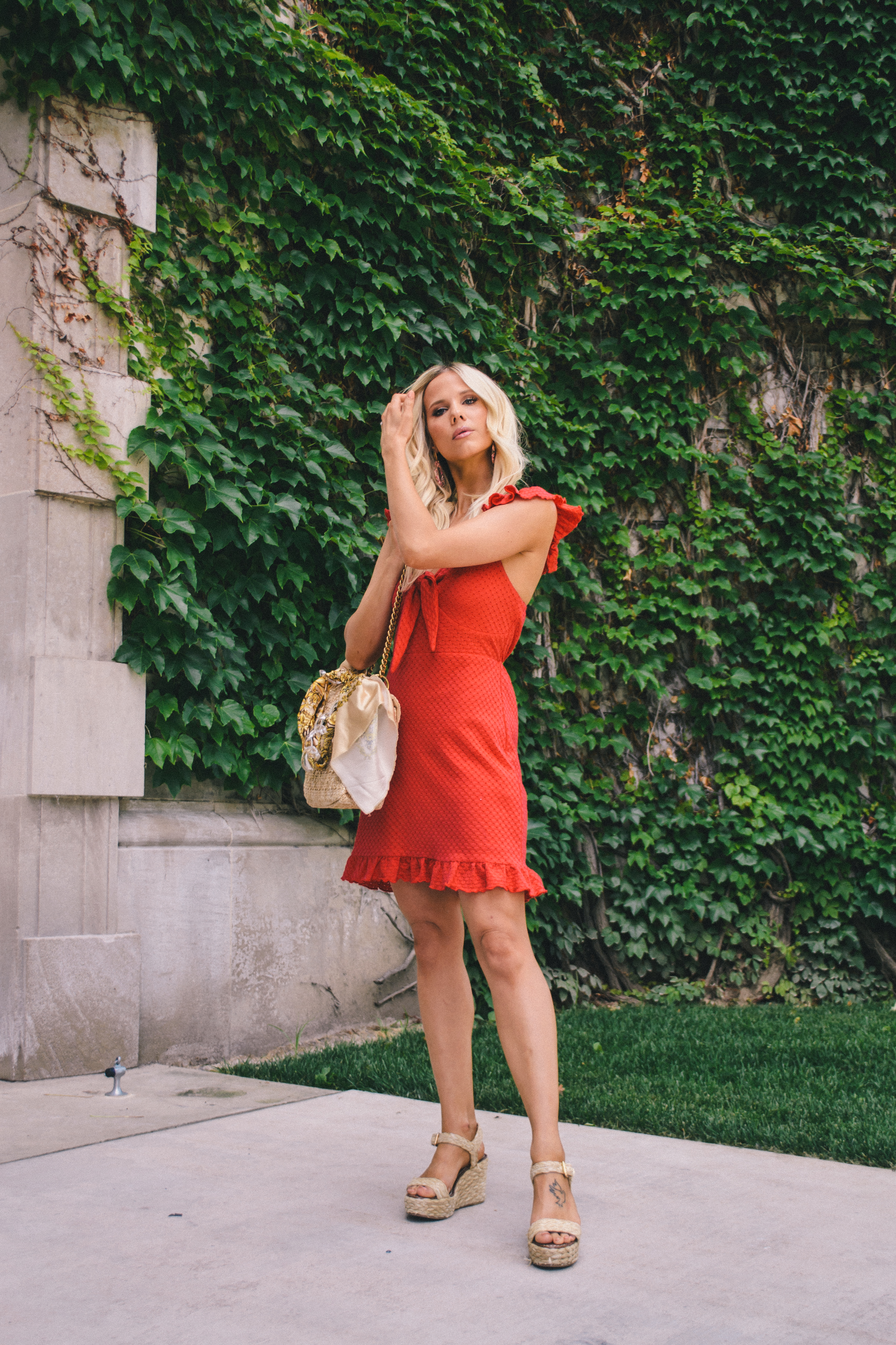 Red dress, Glam Life Living, Tampa fashion blogger, summer fashion #reddress #glamlifeliving 