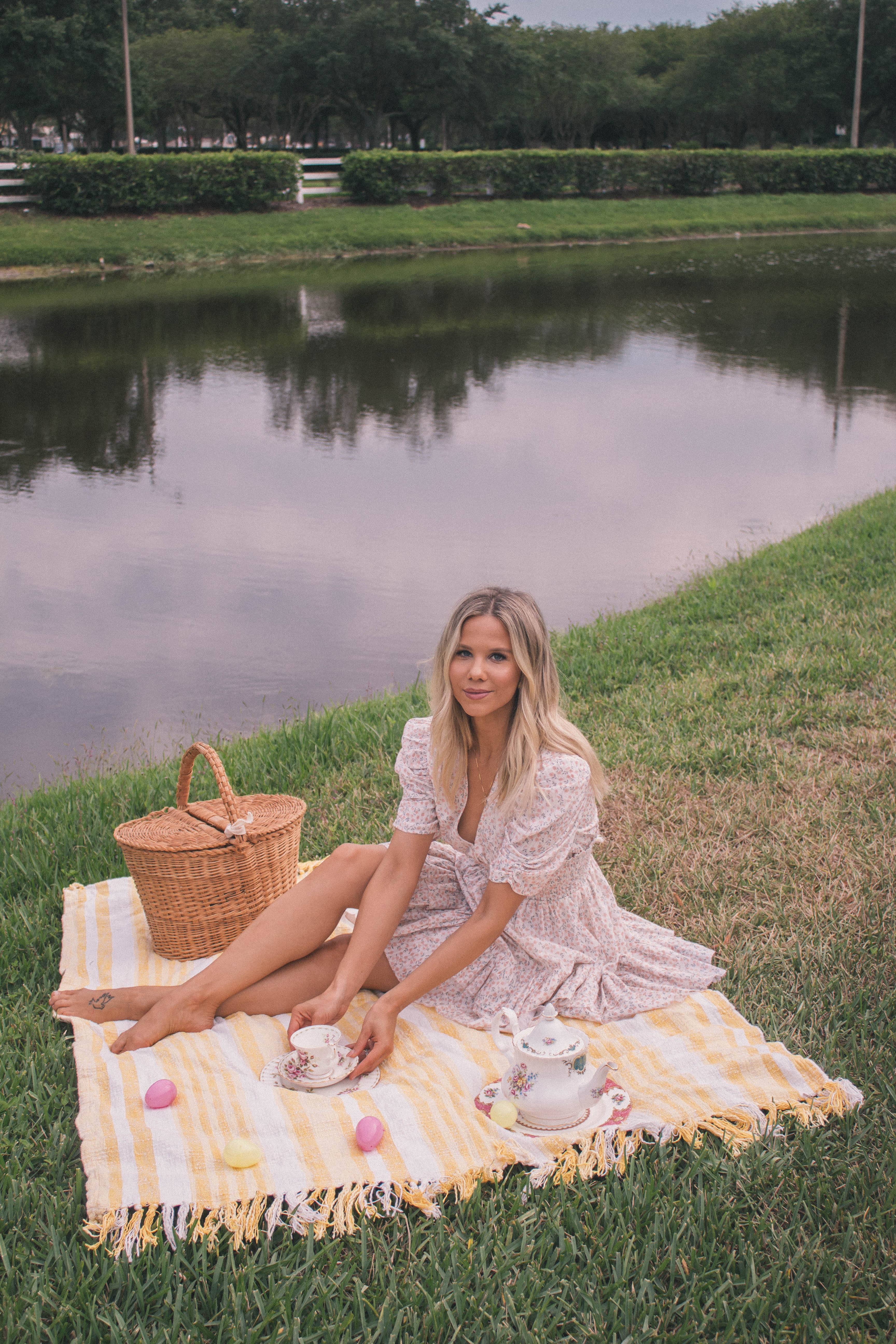 An easter themed picnic #easter 