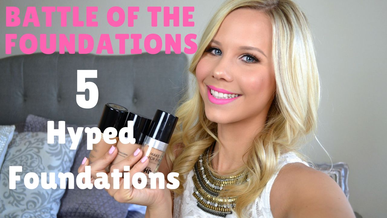 Battle of the Foundations: 5 Hyped About Foundations