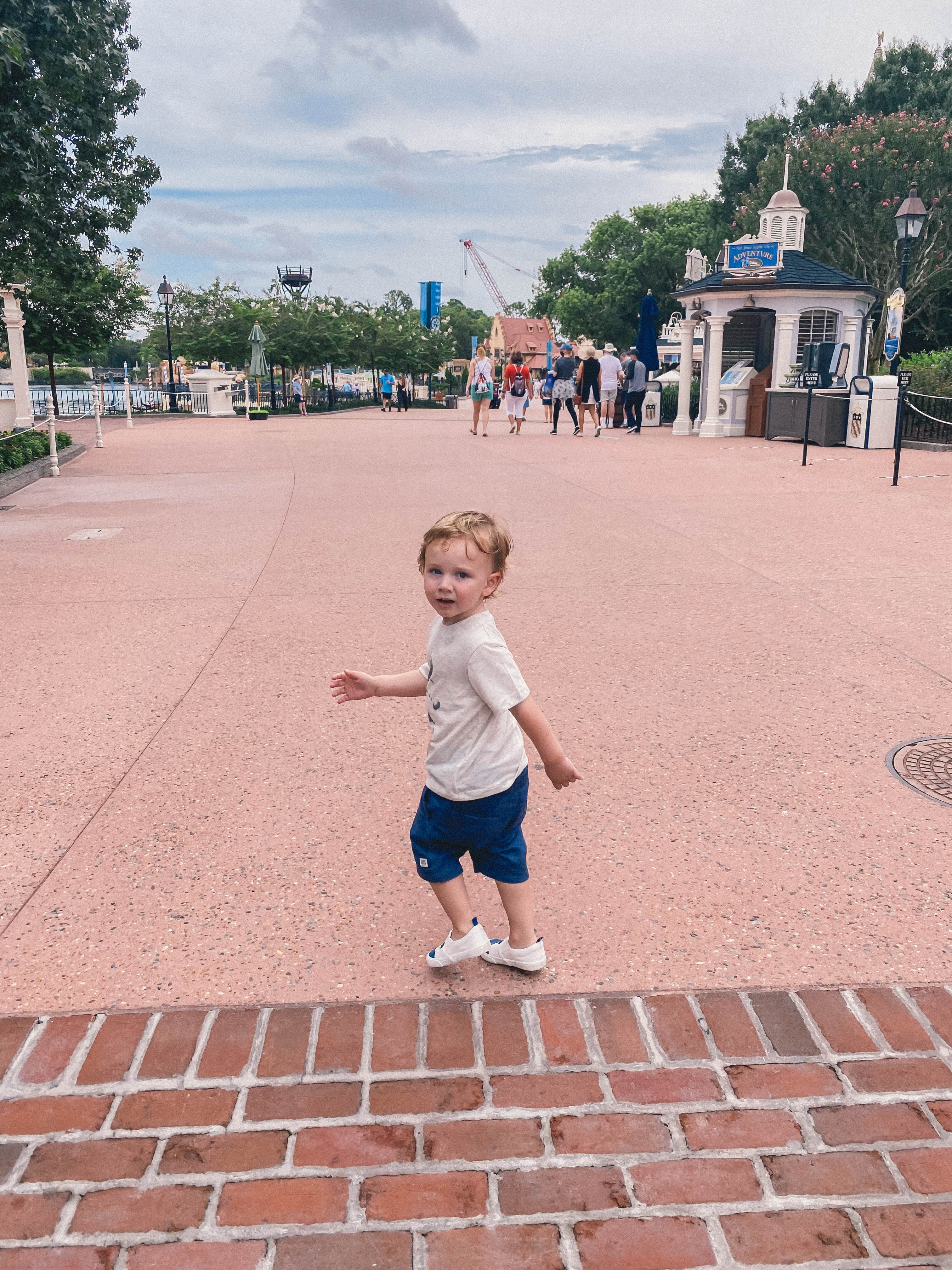 Little Boy Epcot Outfit 