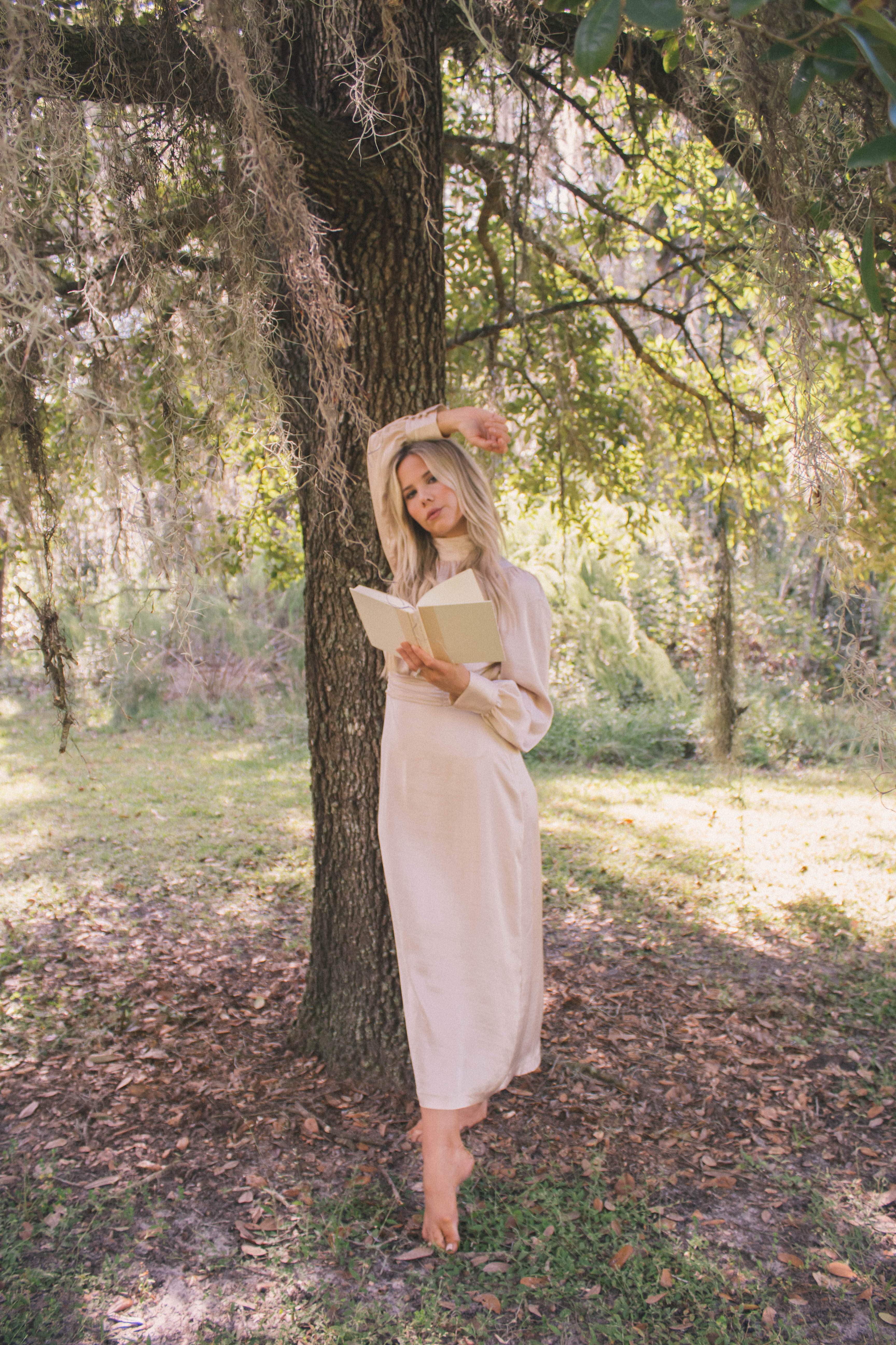 Satin dress for the Holiday season 