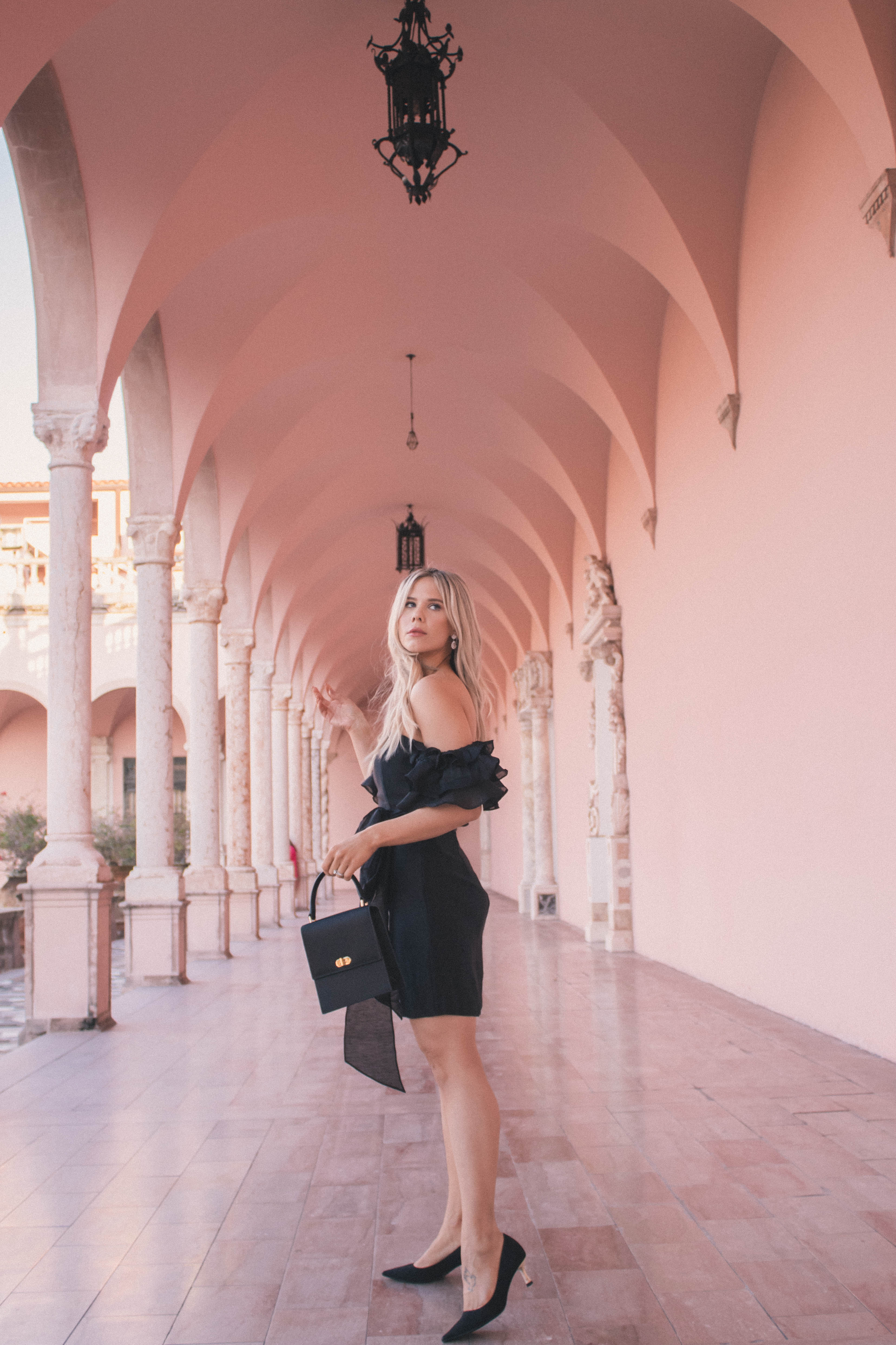 A little black dress to wear for Christmas Eve