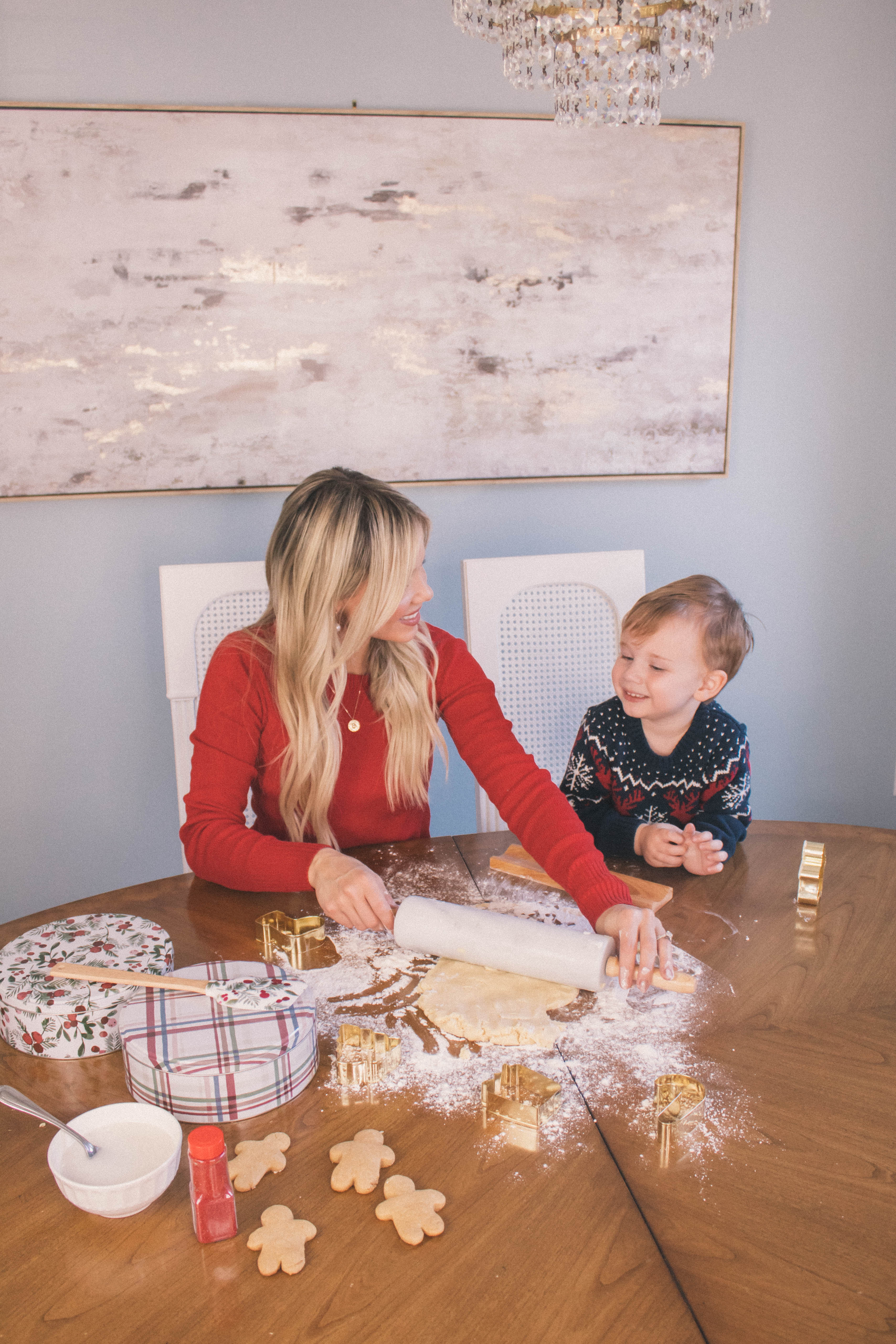Holiday Baking with a Toddler